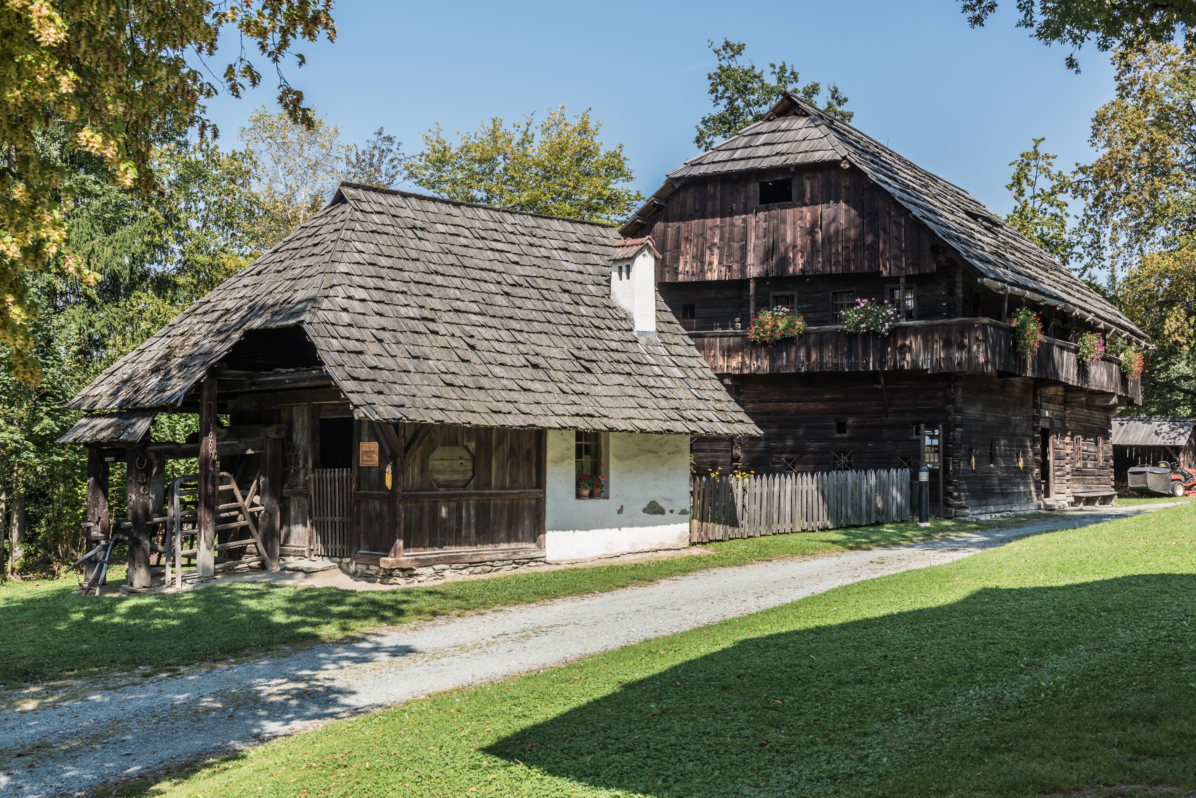 Maria Saal Freilichtmuseum Hausschmiede und Bodnerhaus 13092016 4182