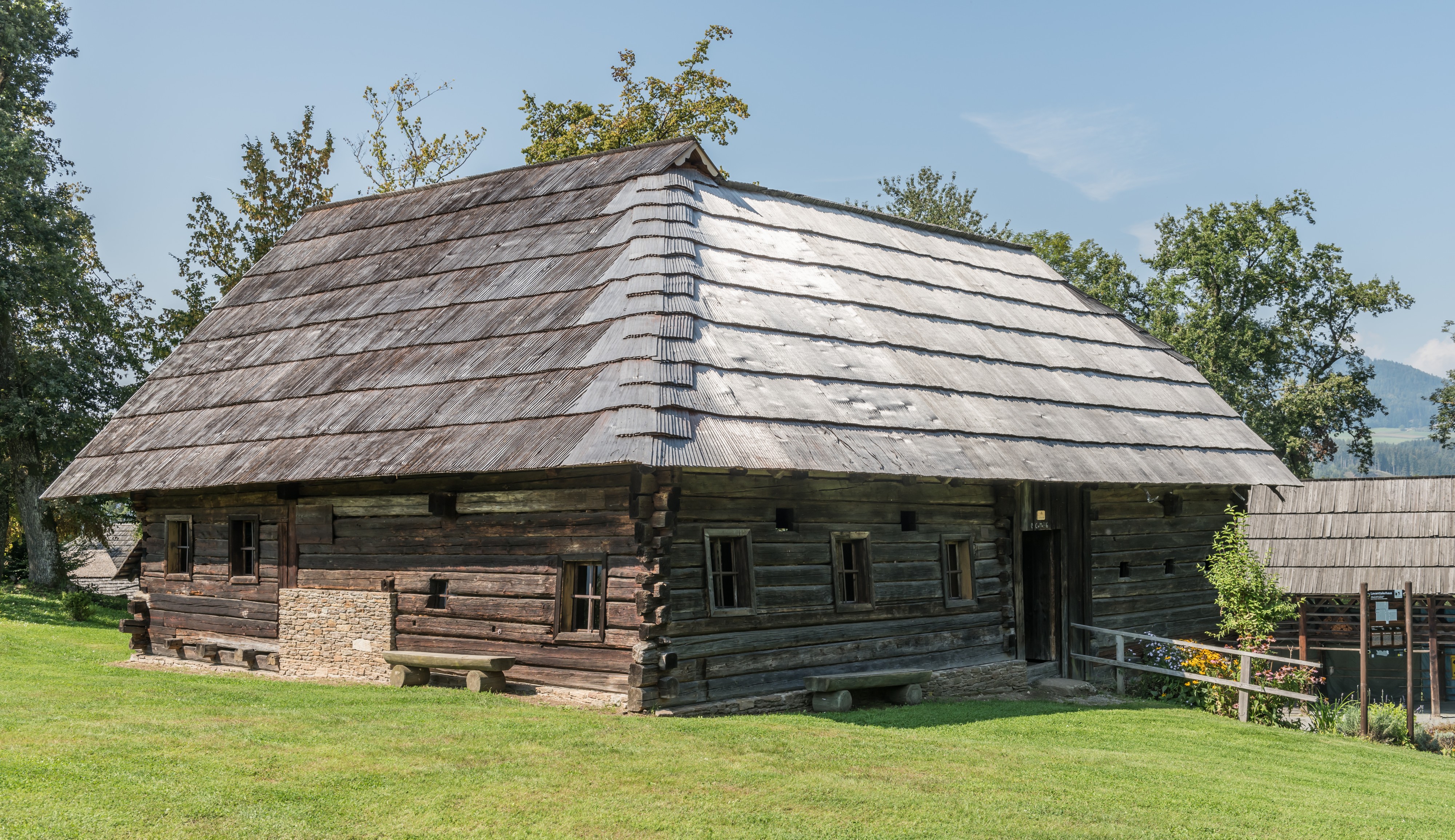 Maria Saal Freilichtmuseum Lavanttaler Haus Ost-Ansicht 13092016 4212