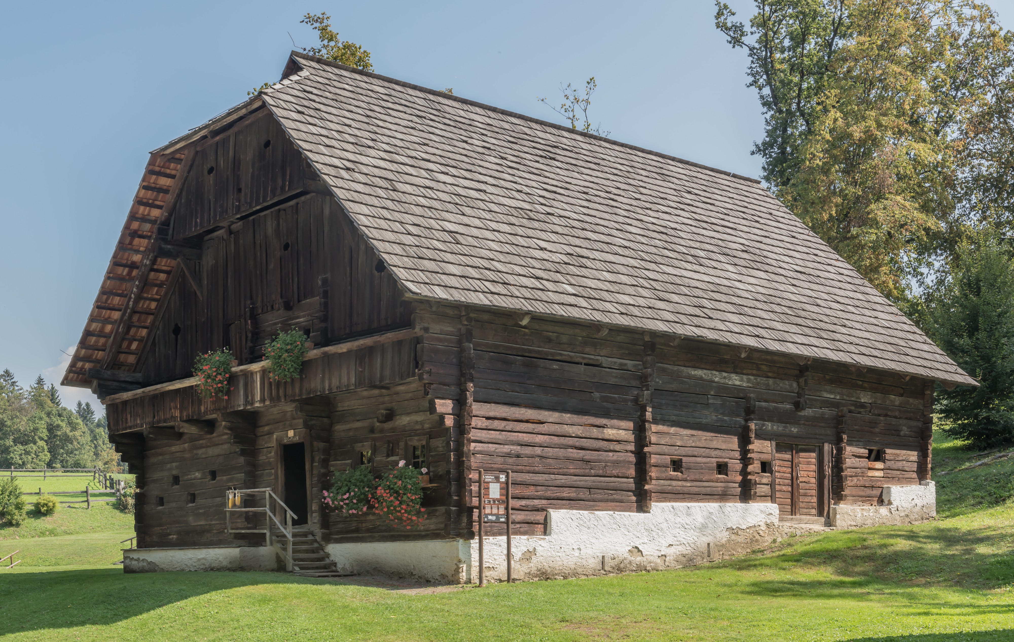 Maria Saal Freilichtmuseum Salzerhaus West-Ansicht 13092016 4205