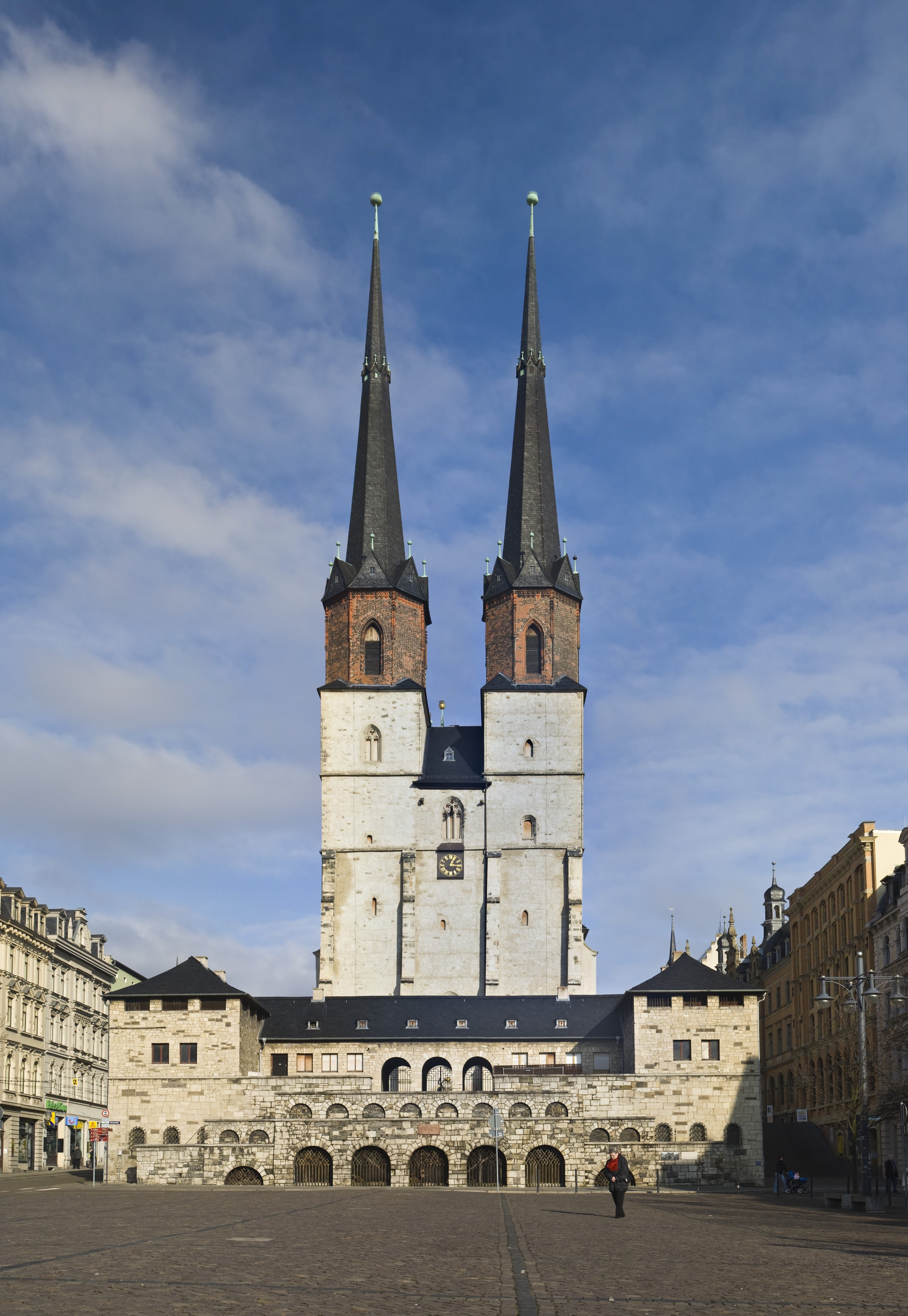 MarienkircheHalle Westseite