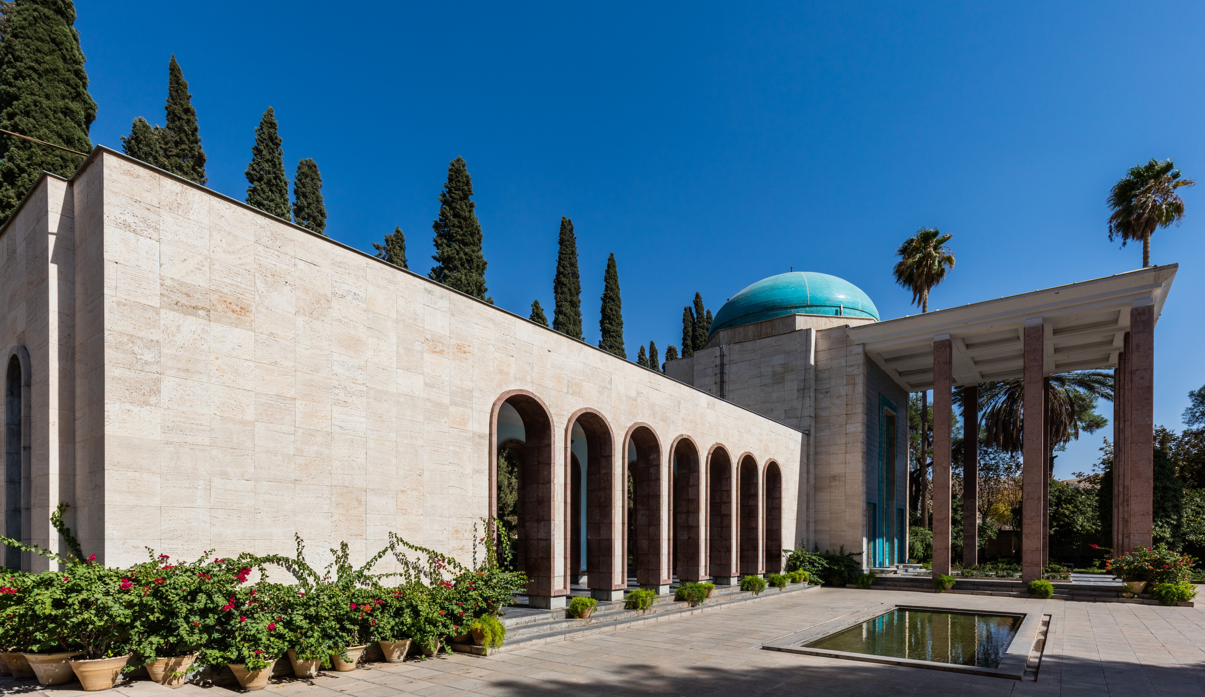 Mausoleo de Saadi, Shiraz, Irán, 2016-09-24, DD 04