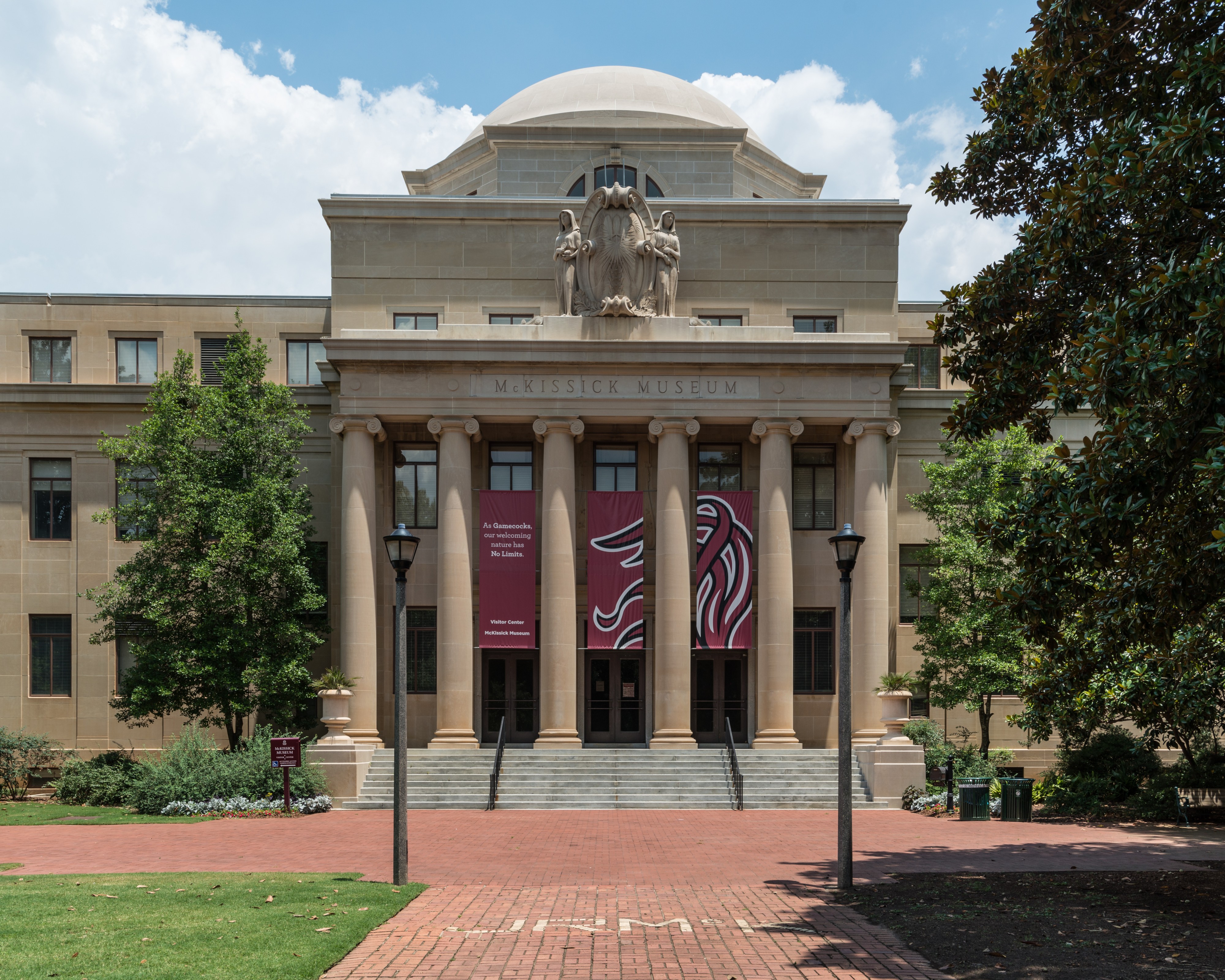 McKissick Museum, USC, Columbia, West view 20160702 1