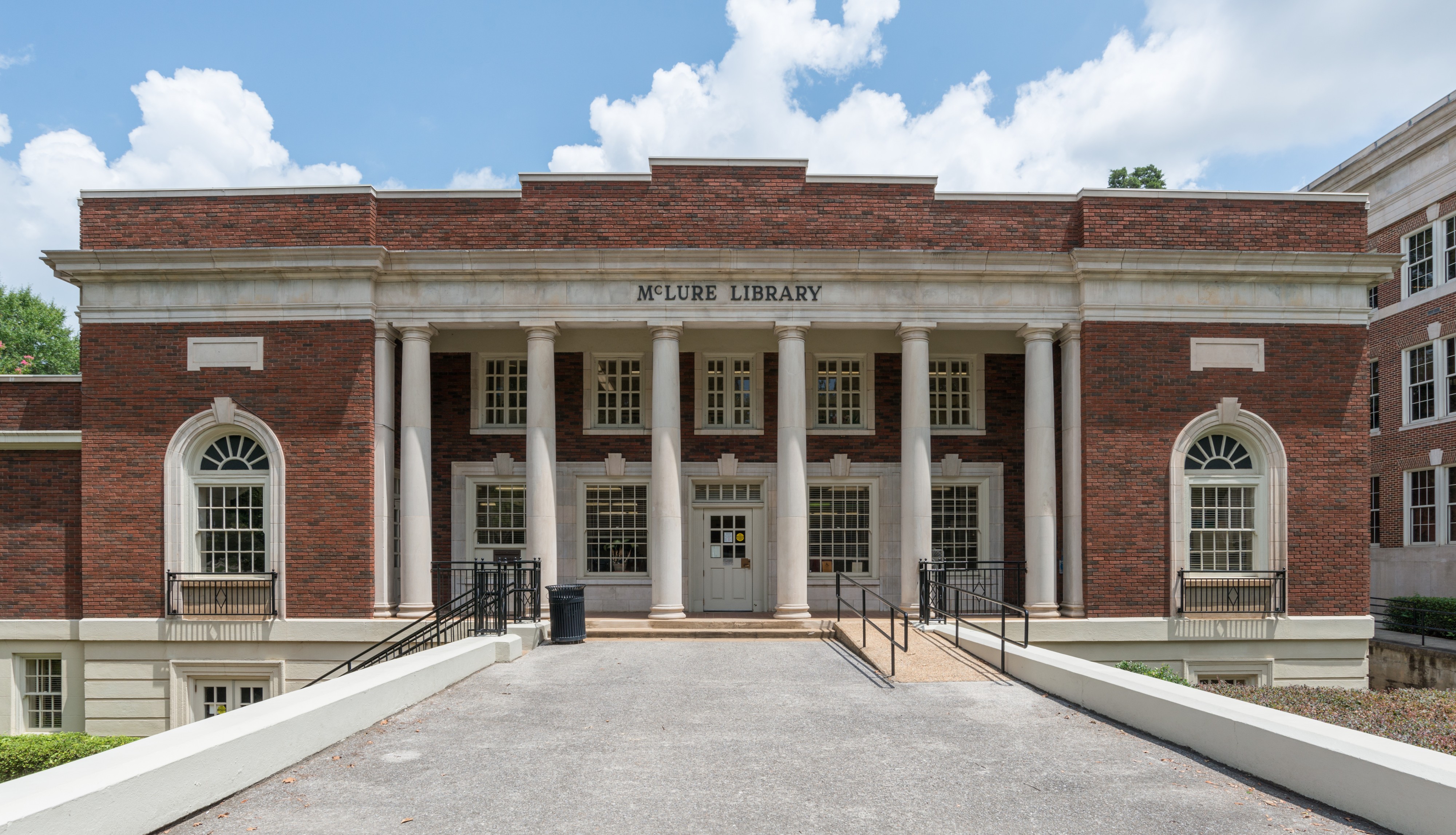 McLure Library, UA, Tuscaloosa, South view 20160714 1
