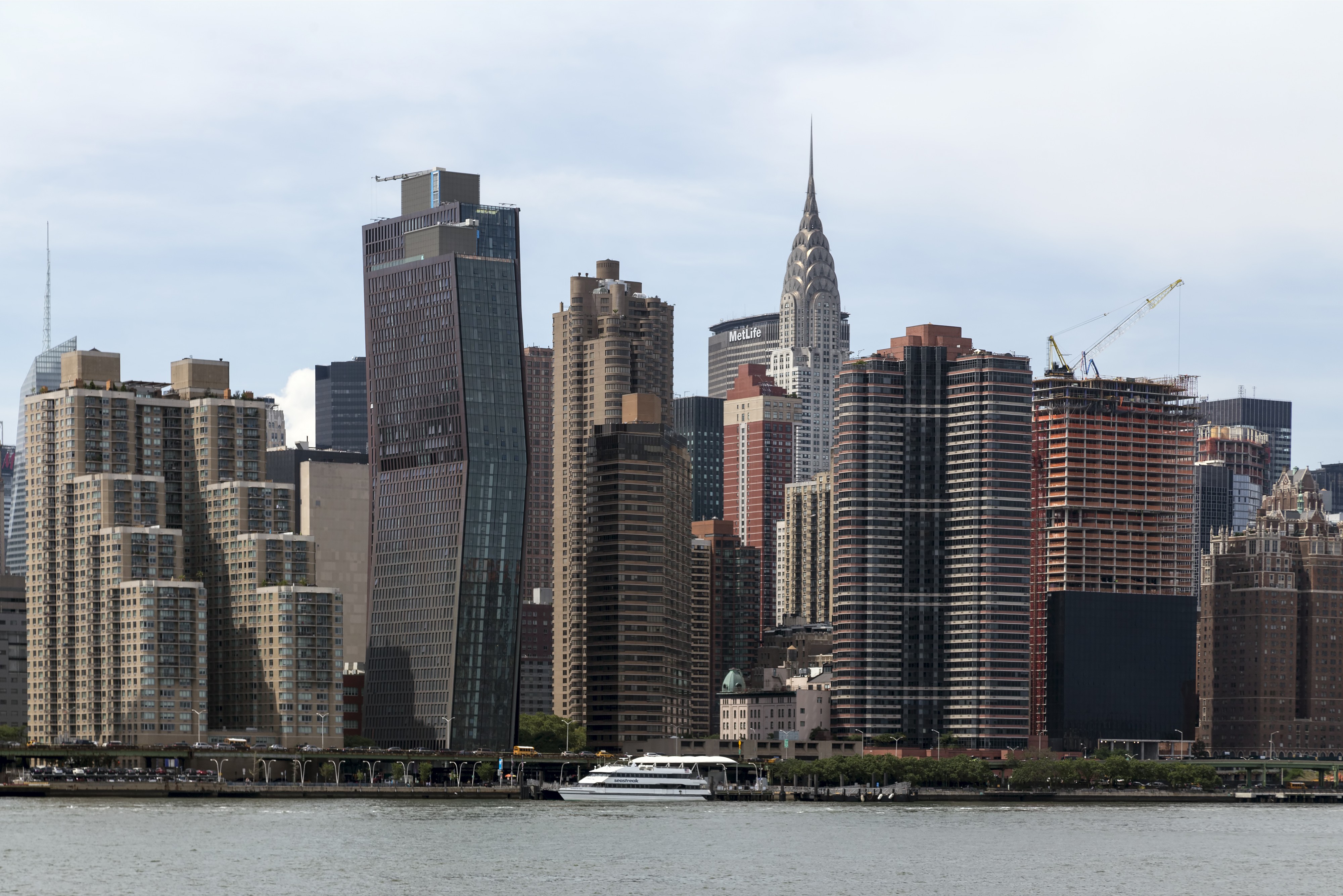 Midtown Manhattan from the East River NY1