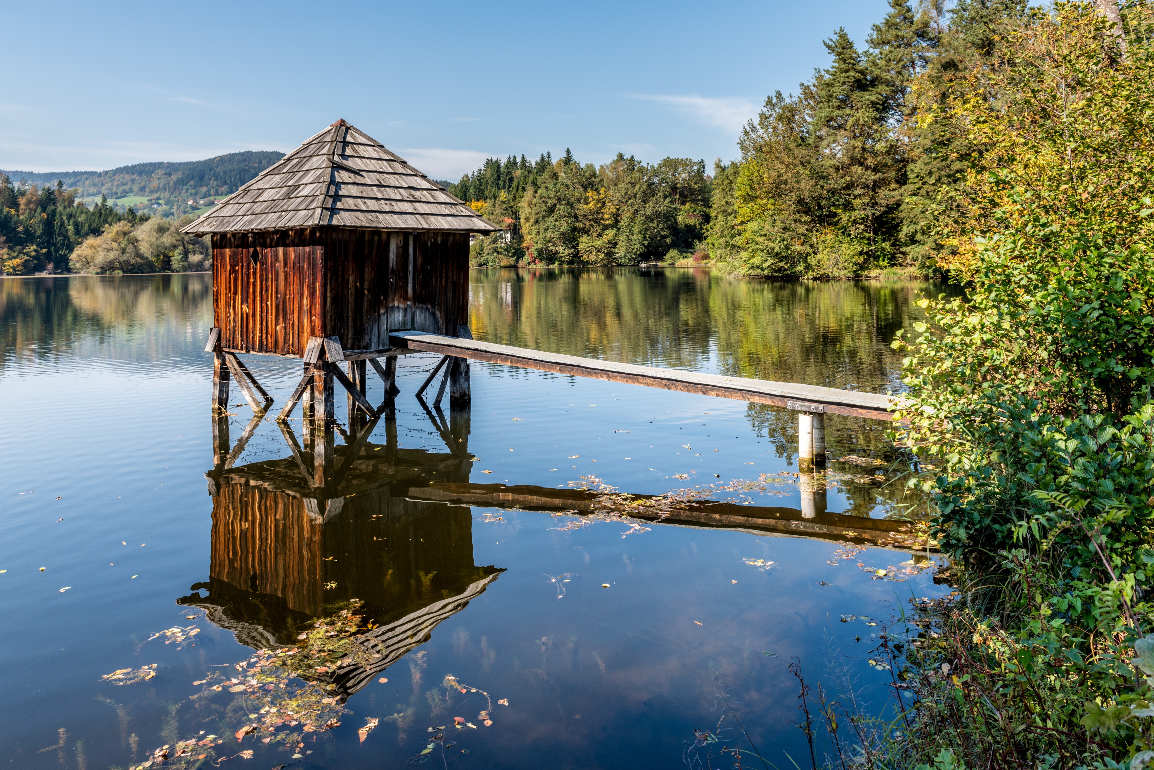 Moosburg Mitterteich Hütte zur Abflussregulierung 02102017 1273