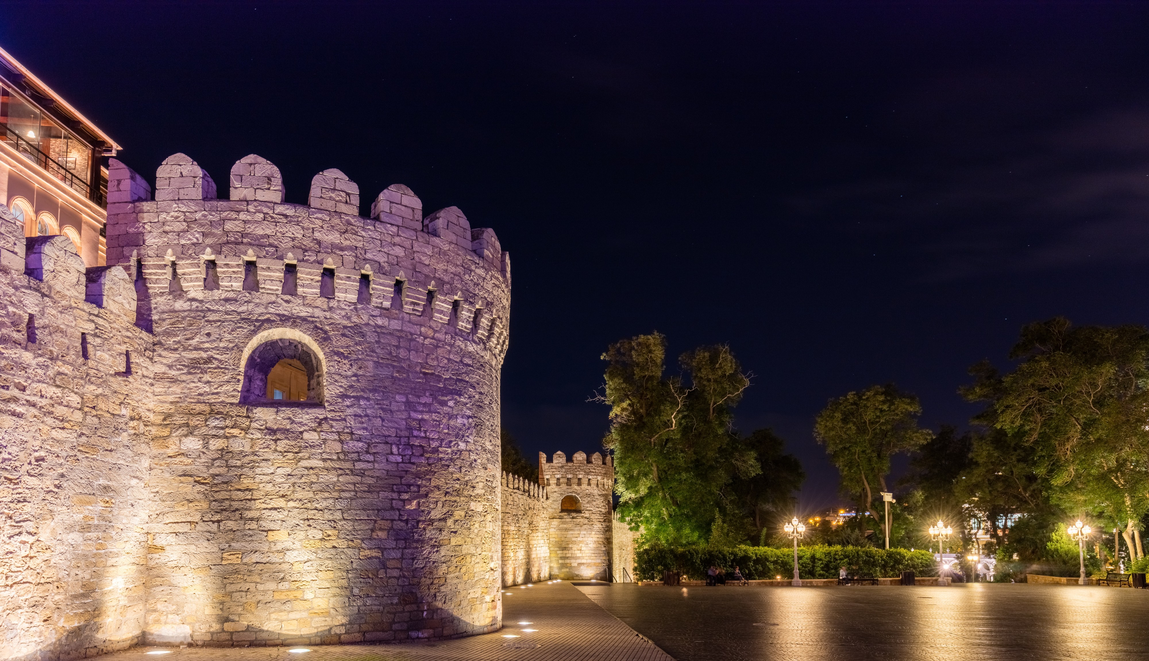 Murallas de Baku, Azerbaiyán, 2016-09-26, DD 224-226 HDR