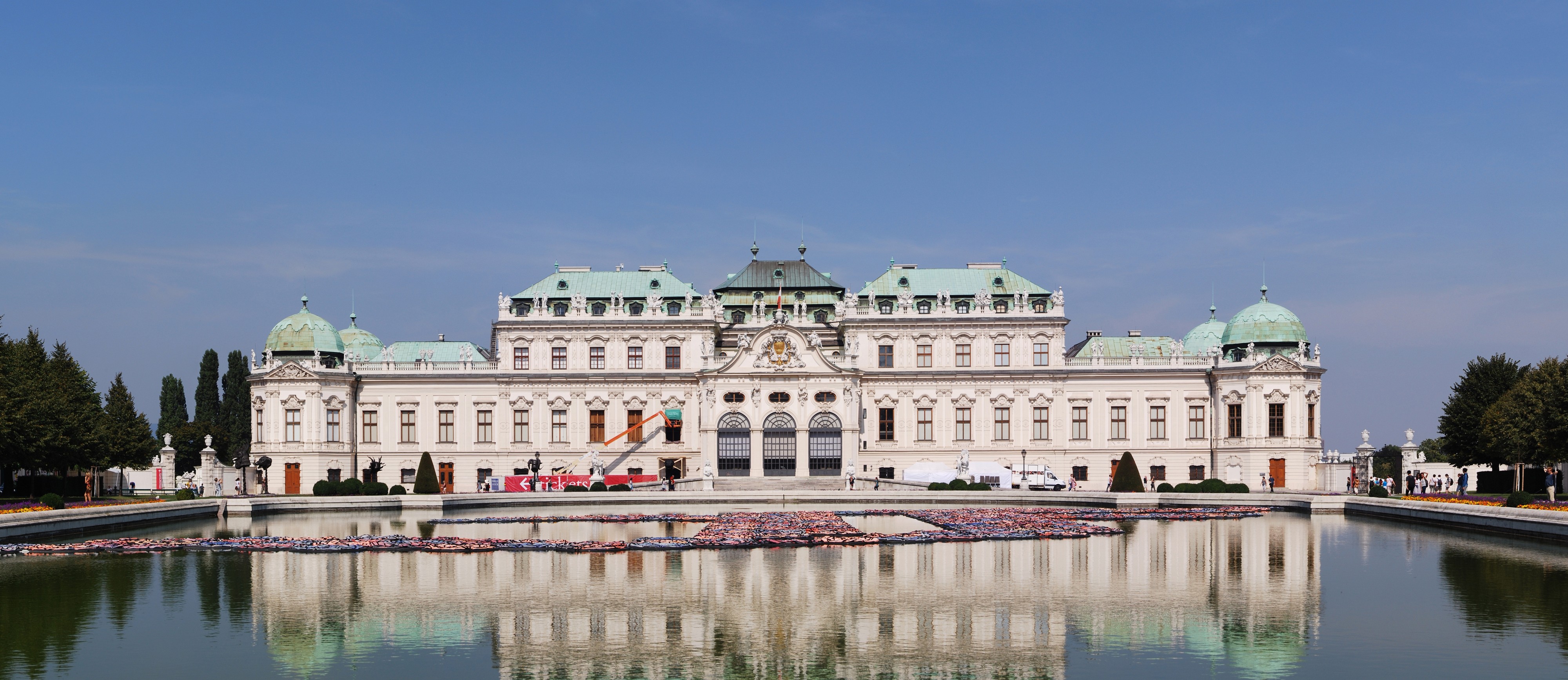 Oberes Belvedere Wien September 2016