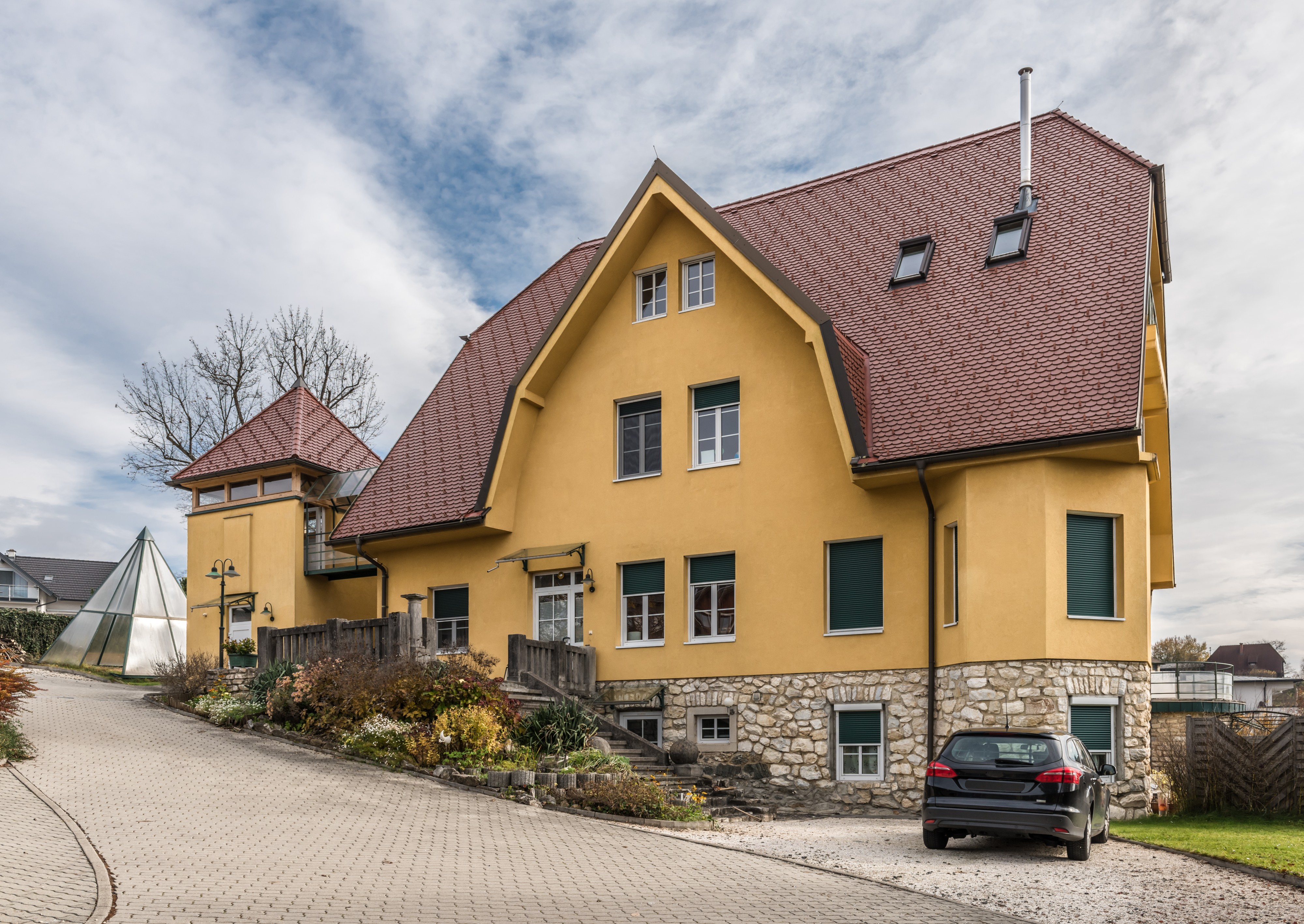 Pörtschach Sallach Gartenweg 31 Villa Pauer W-Ansicht 12112017 1948
