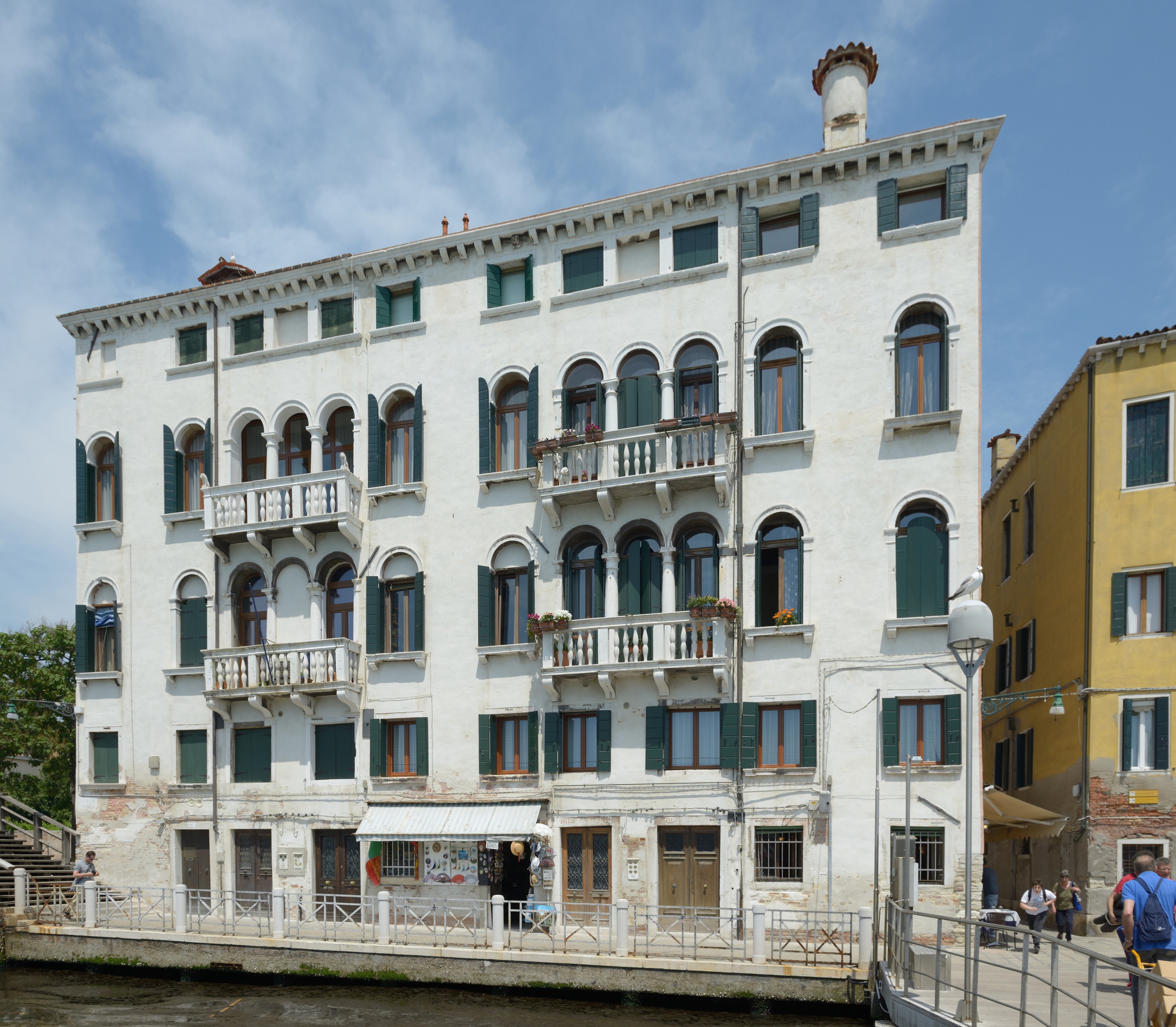 Palazzo Molin San Basegio sul canale Giudecca Venezia