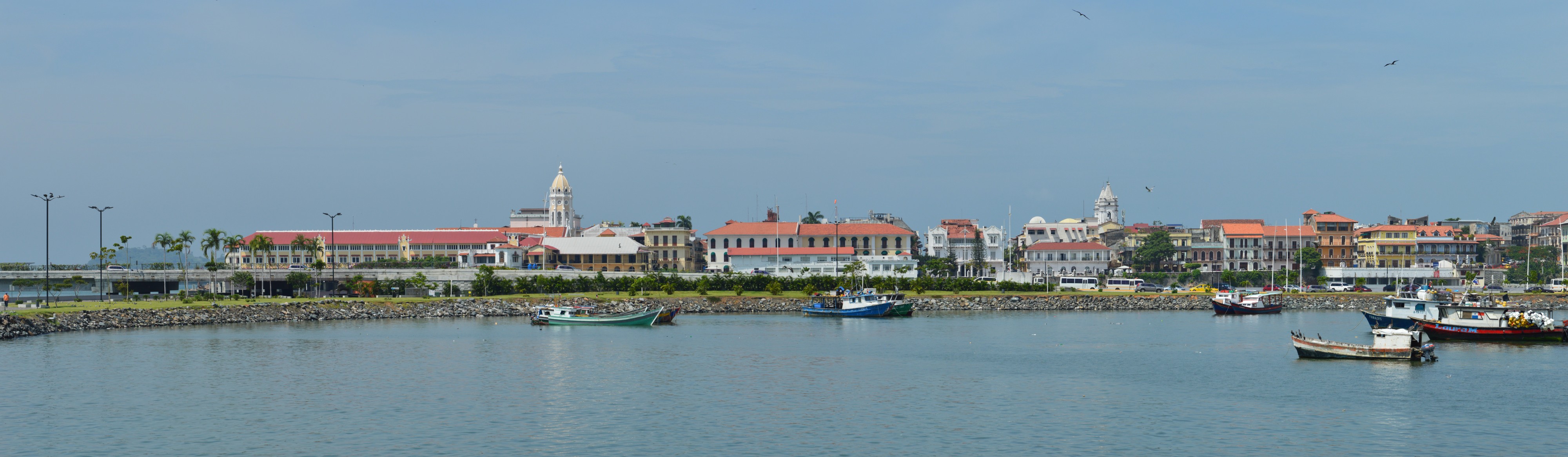 Panama Casco Antiguo panorama