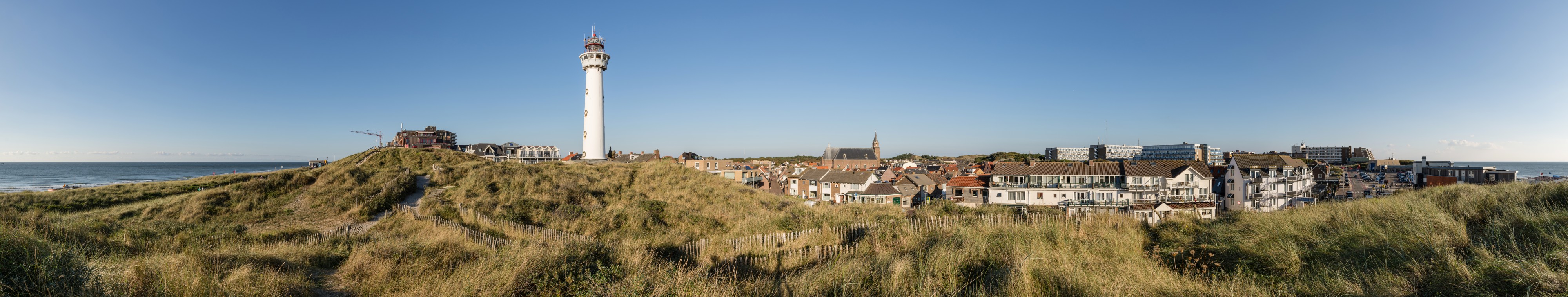 Panorama Egmond aan Zee Leuchtturm 2014