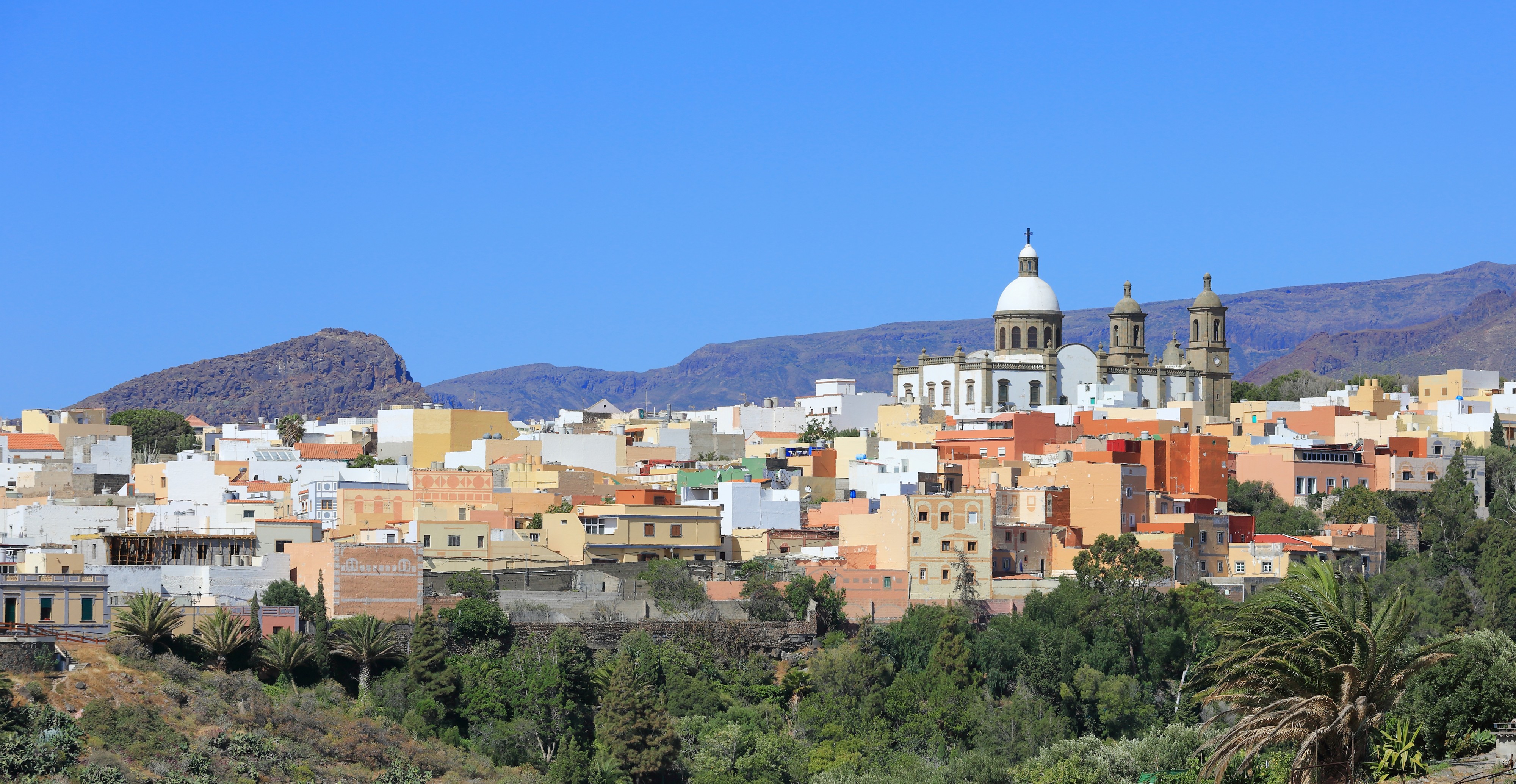 Panorama of Agüimes, May 2018