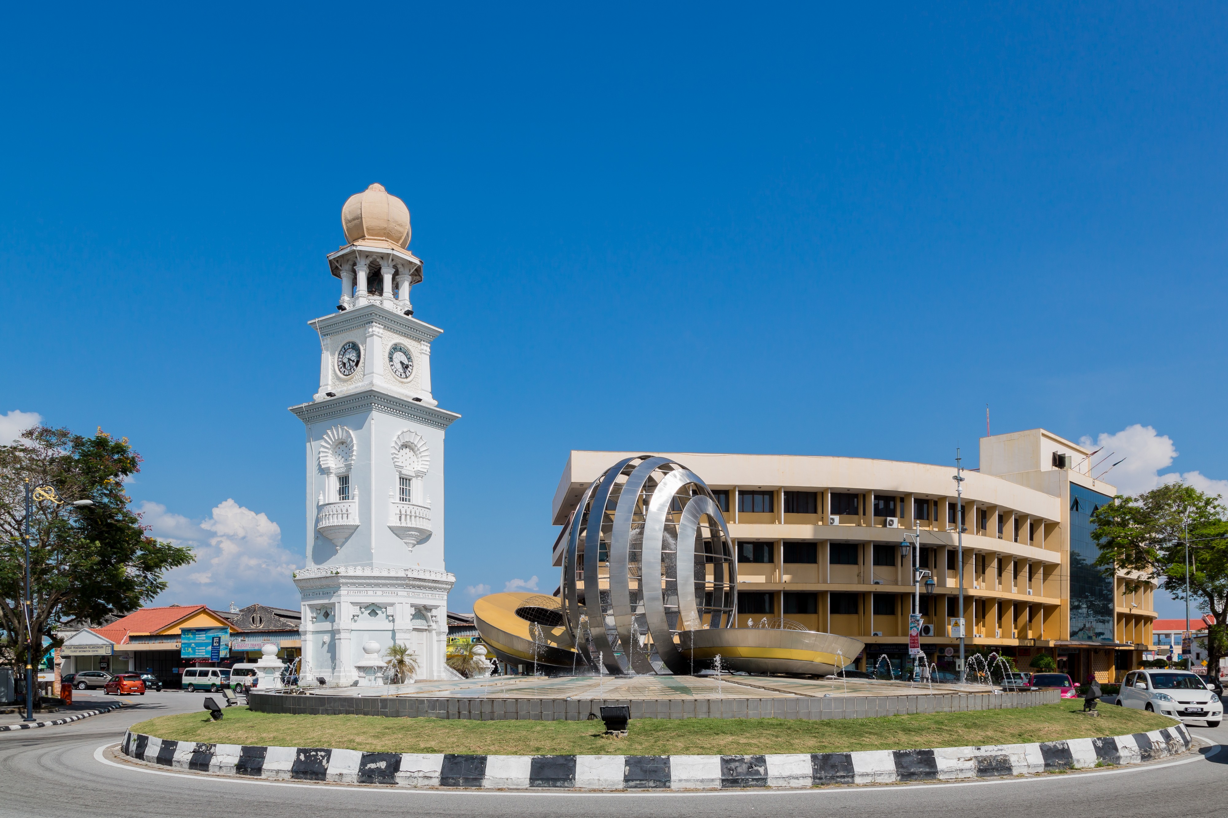 Penang Malaysia Queen-Victoria-Diamond-Jubilee-Clocktower-01