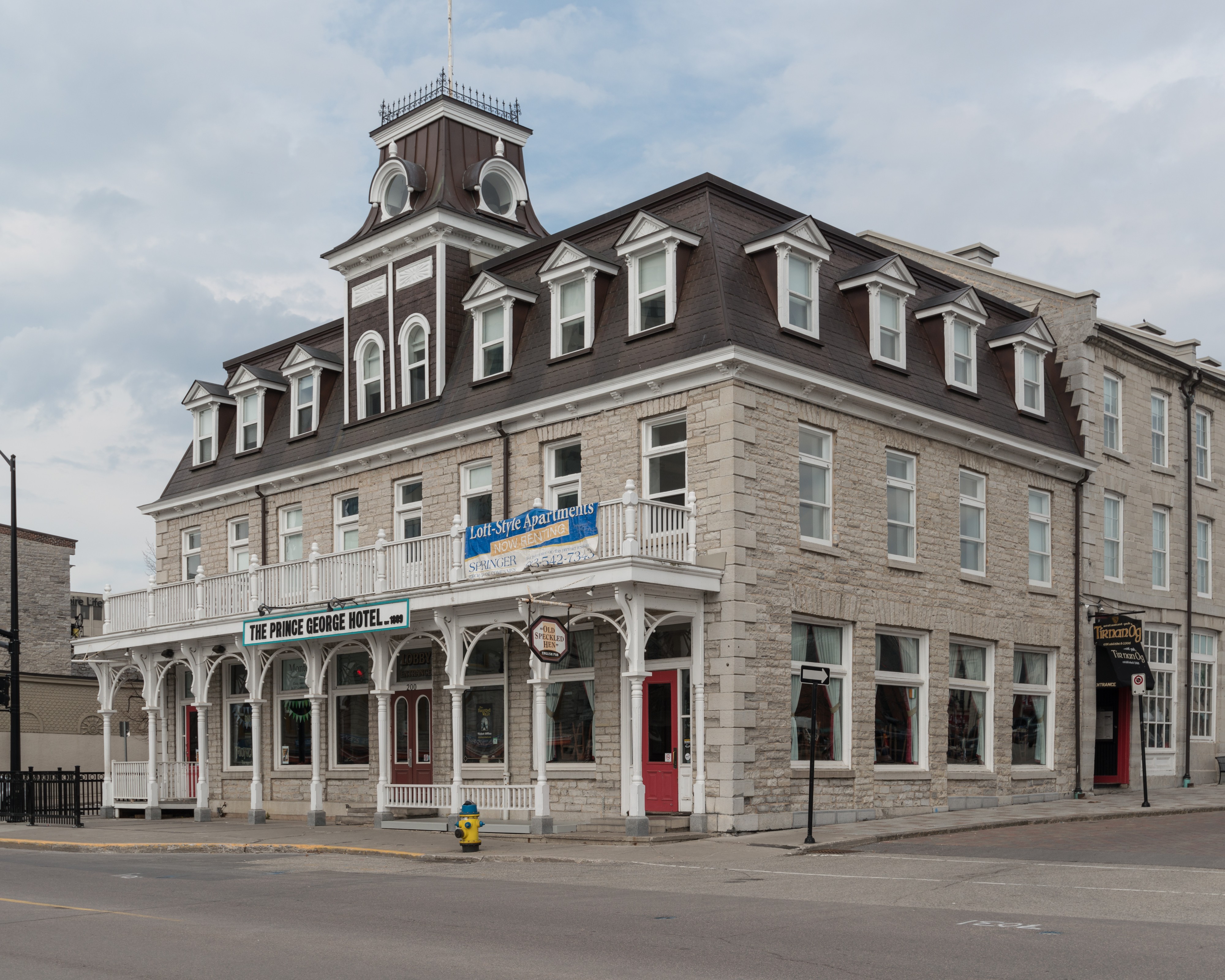 Prince George Hotel, Kingston, East view 20170416 1