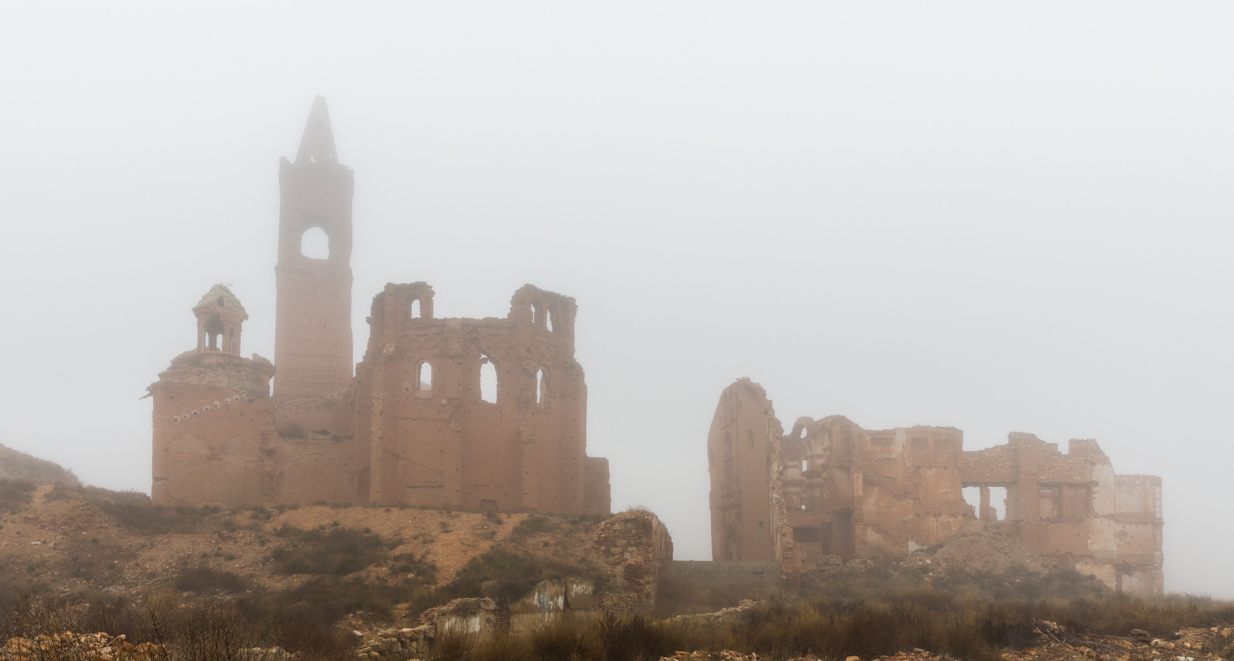 Pueblo viejo de Belchite, Zaragoza, España, 2015-01-08, DD 01