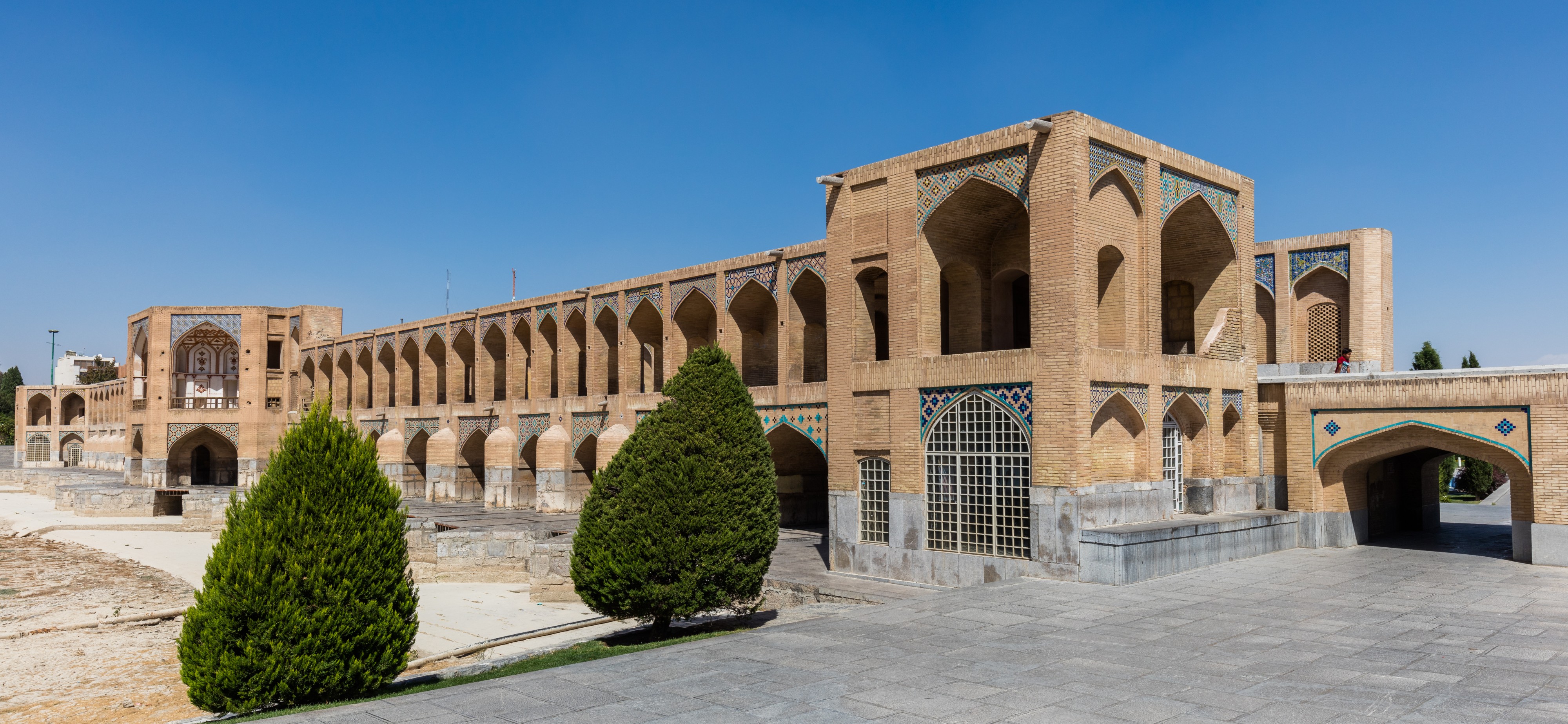 Puente Khajou, Isfahán, Irán, 2016-09-20, DD 122