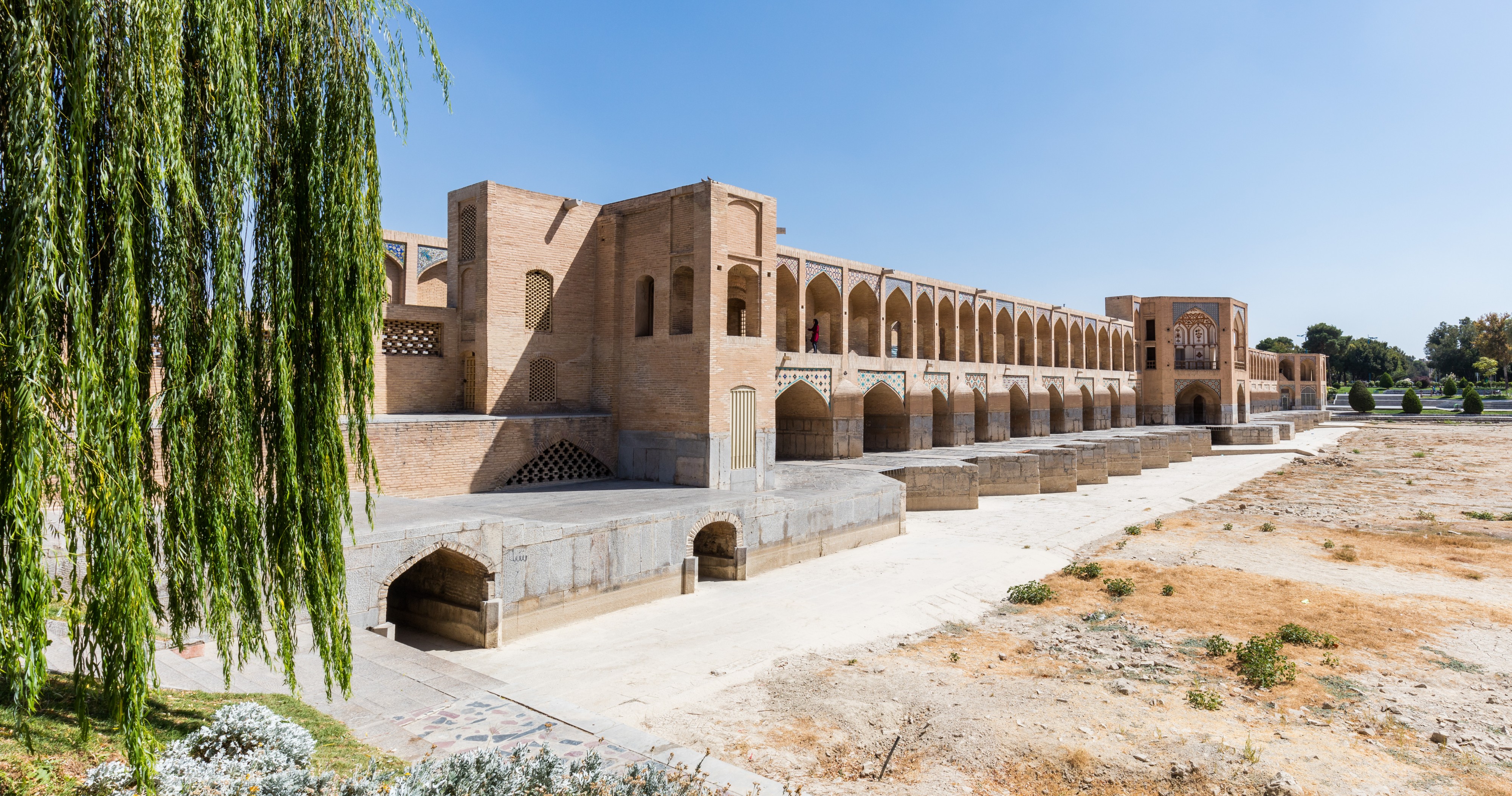 Puente Khajou, Isfahán, Irán, 2016-09-20, DD 127