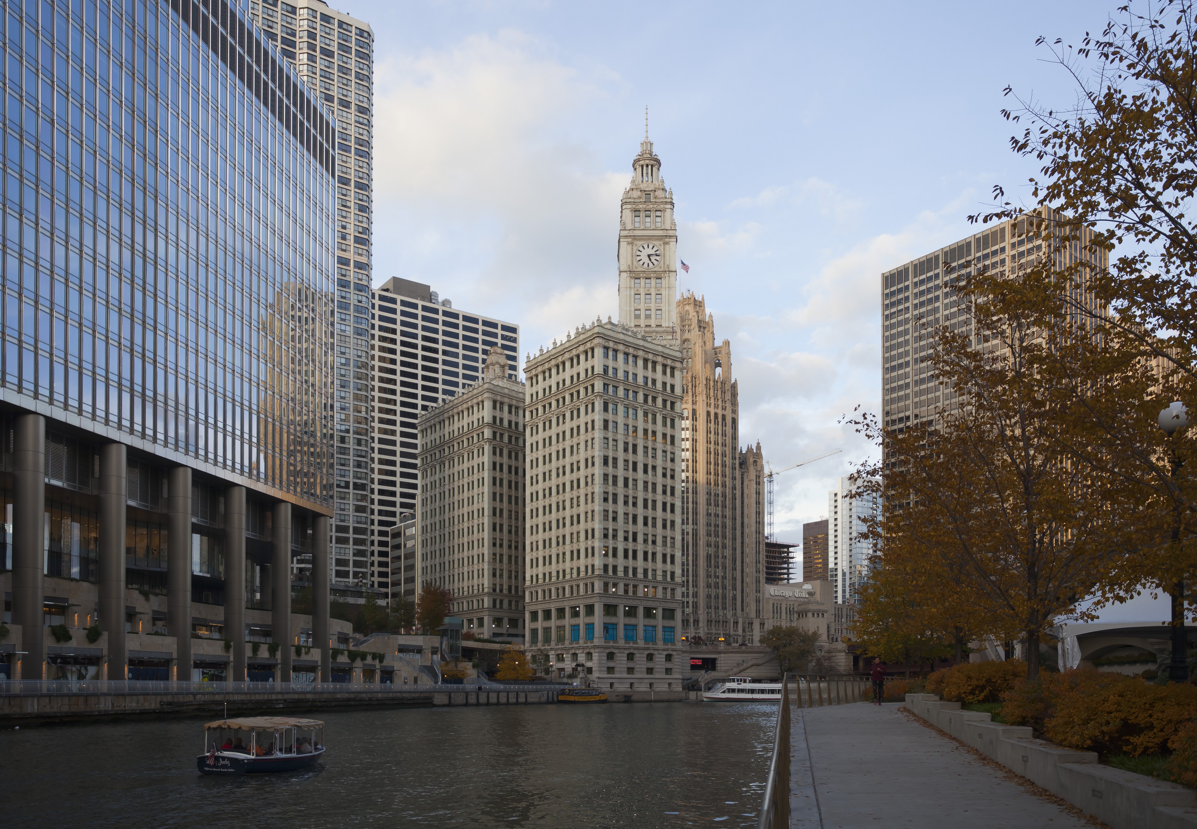 Río Chicago, Chicago, Illinois, Estados Unidos, 2012-10-20, DD 02