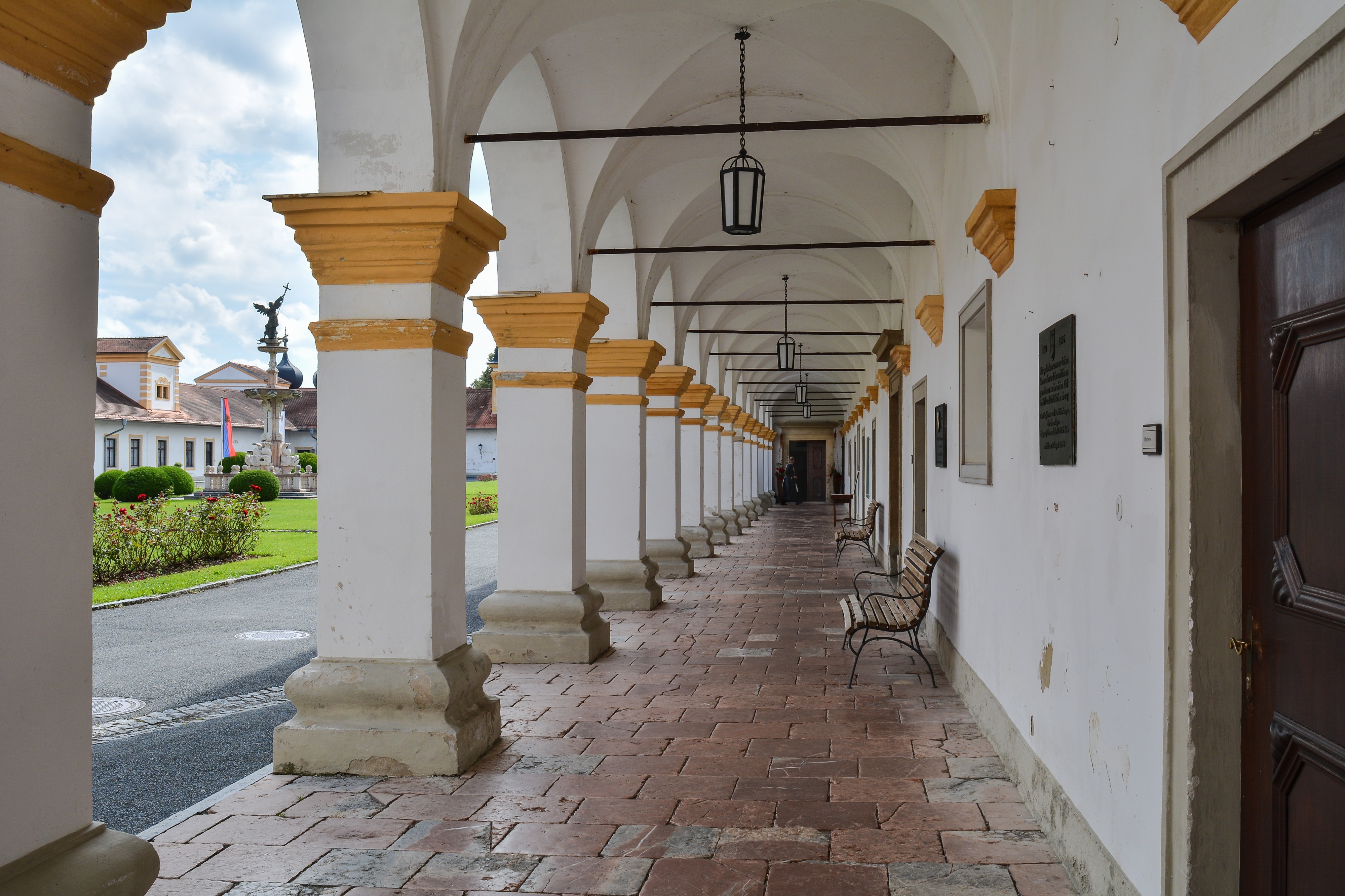 Reichersberg Stift Kreuzgang