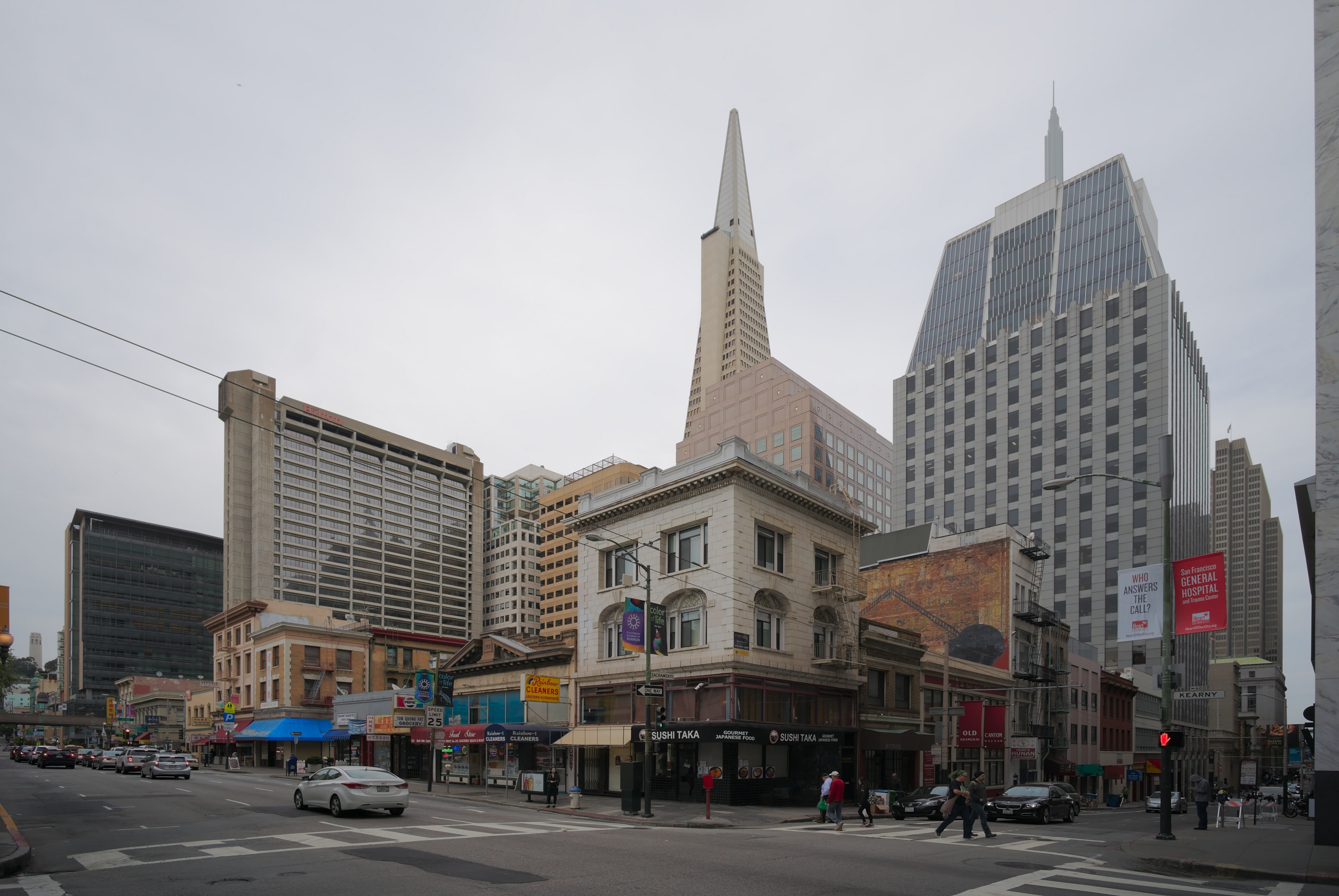 Sacramento at Kearny, San Francisco 2016