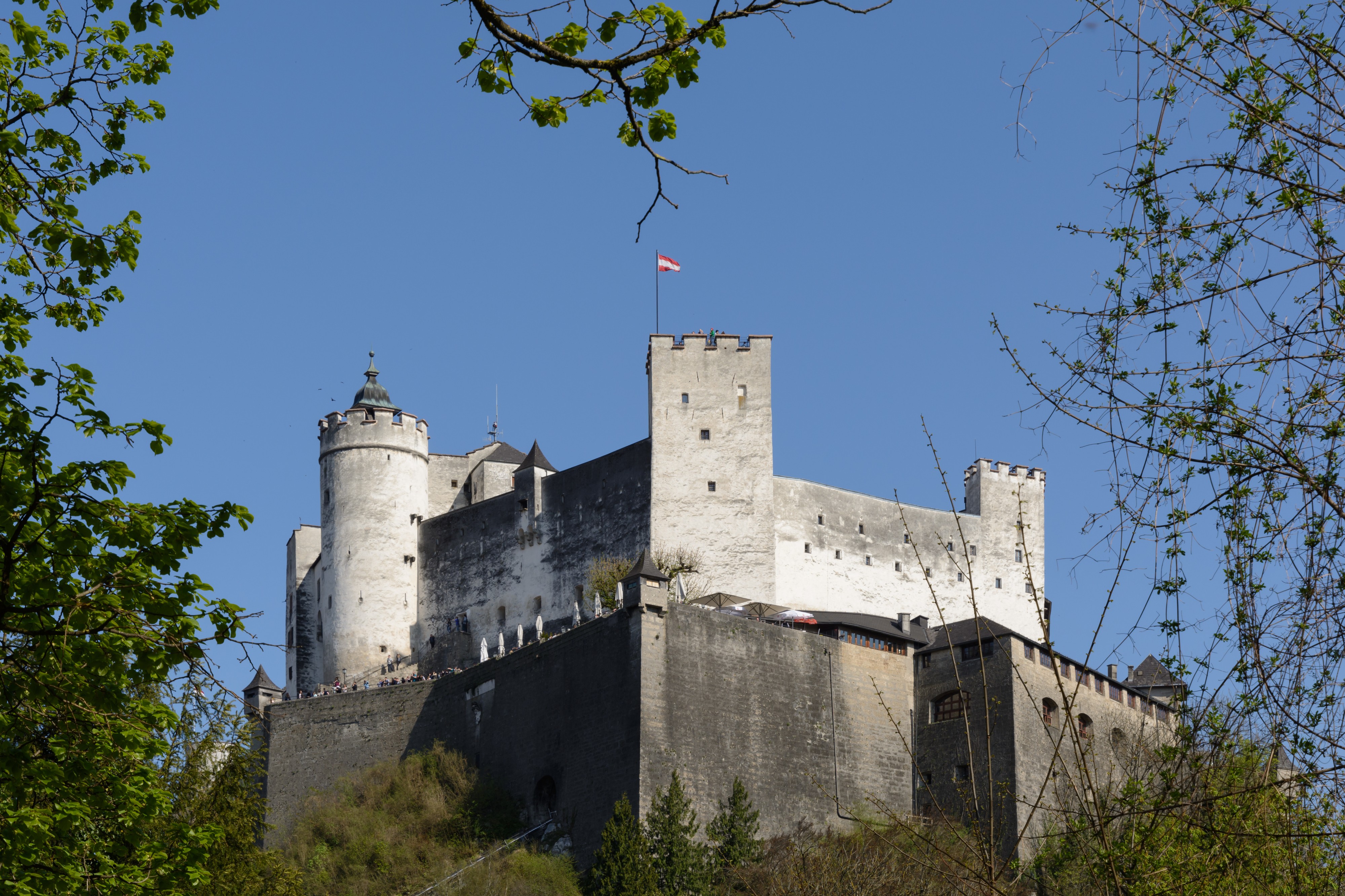 Salzburg Festung Westseite 01