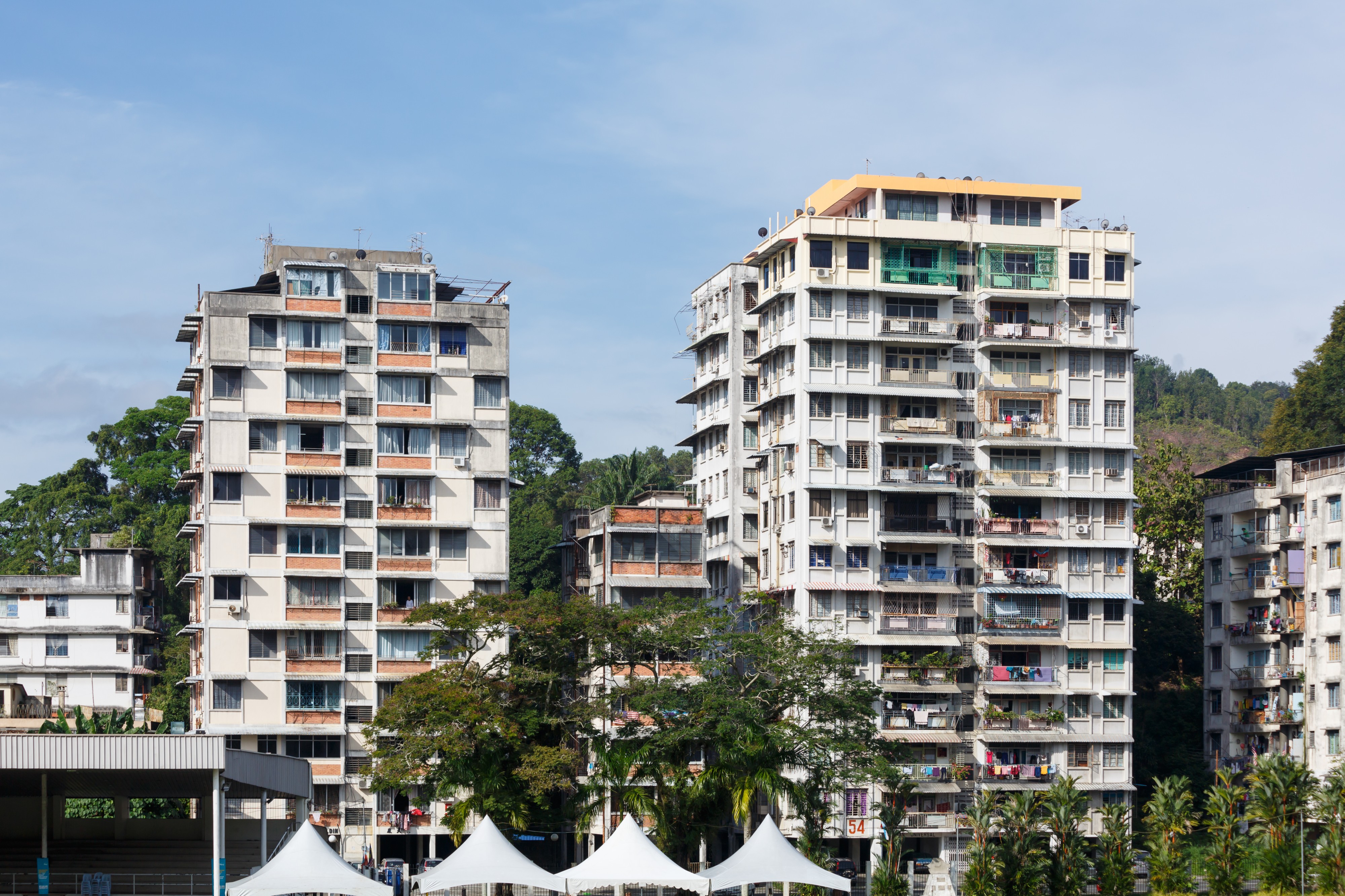 Sandakan Sabah Buildings-at-Jalan-Singapora-01