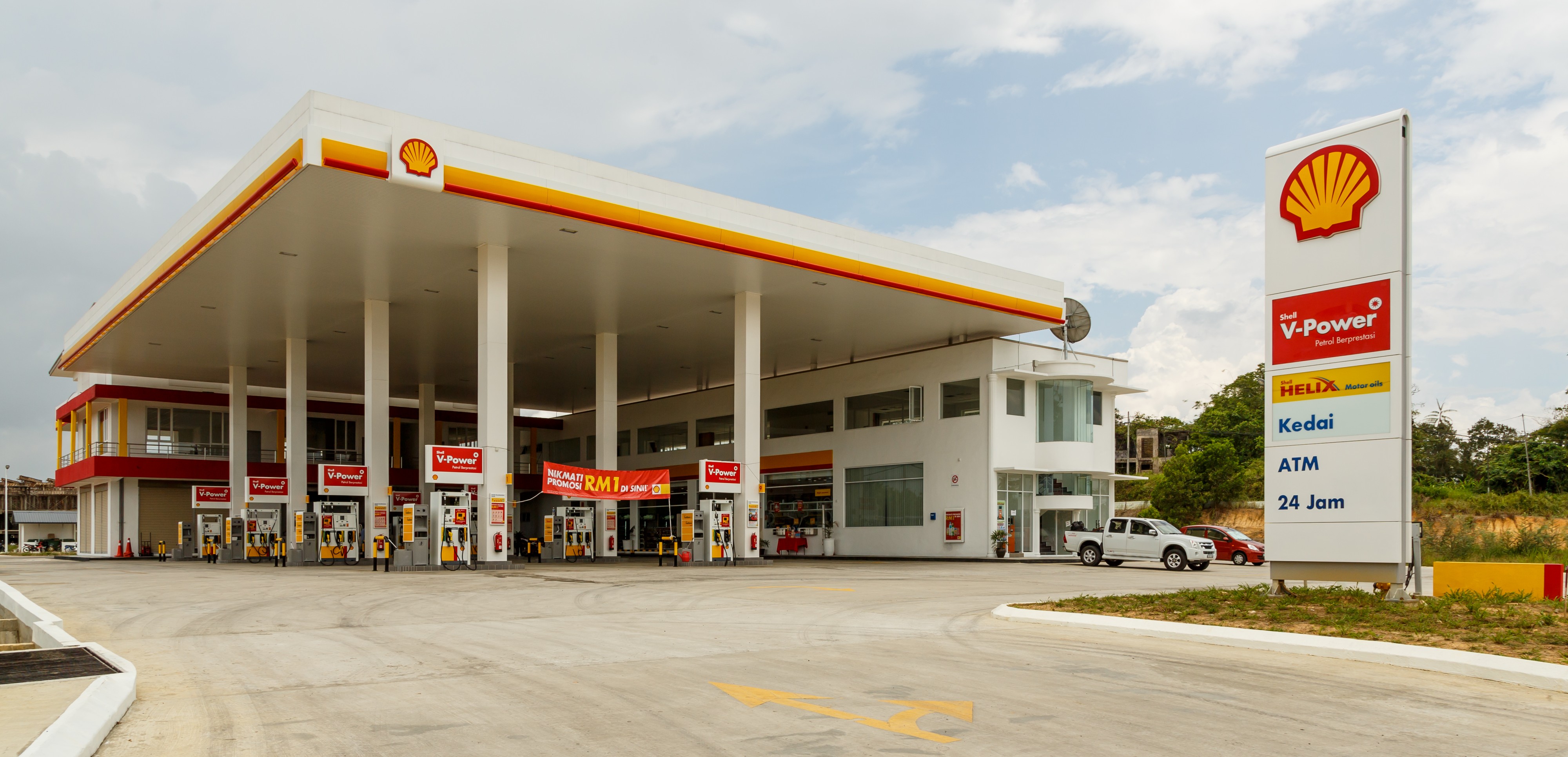 Sandakan Sabah Shell-Station-Labuk Road-01