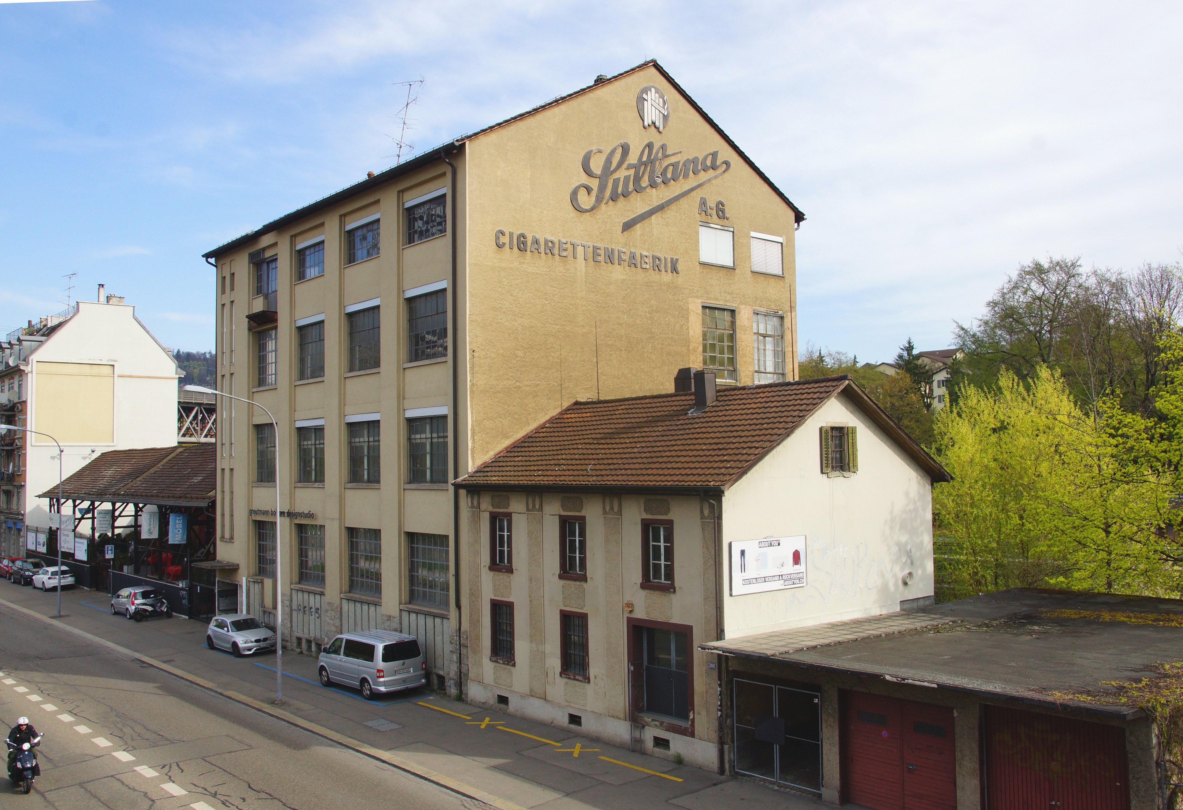 Sihlquai - Zigarettenfabrik Sullana 01
