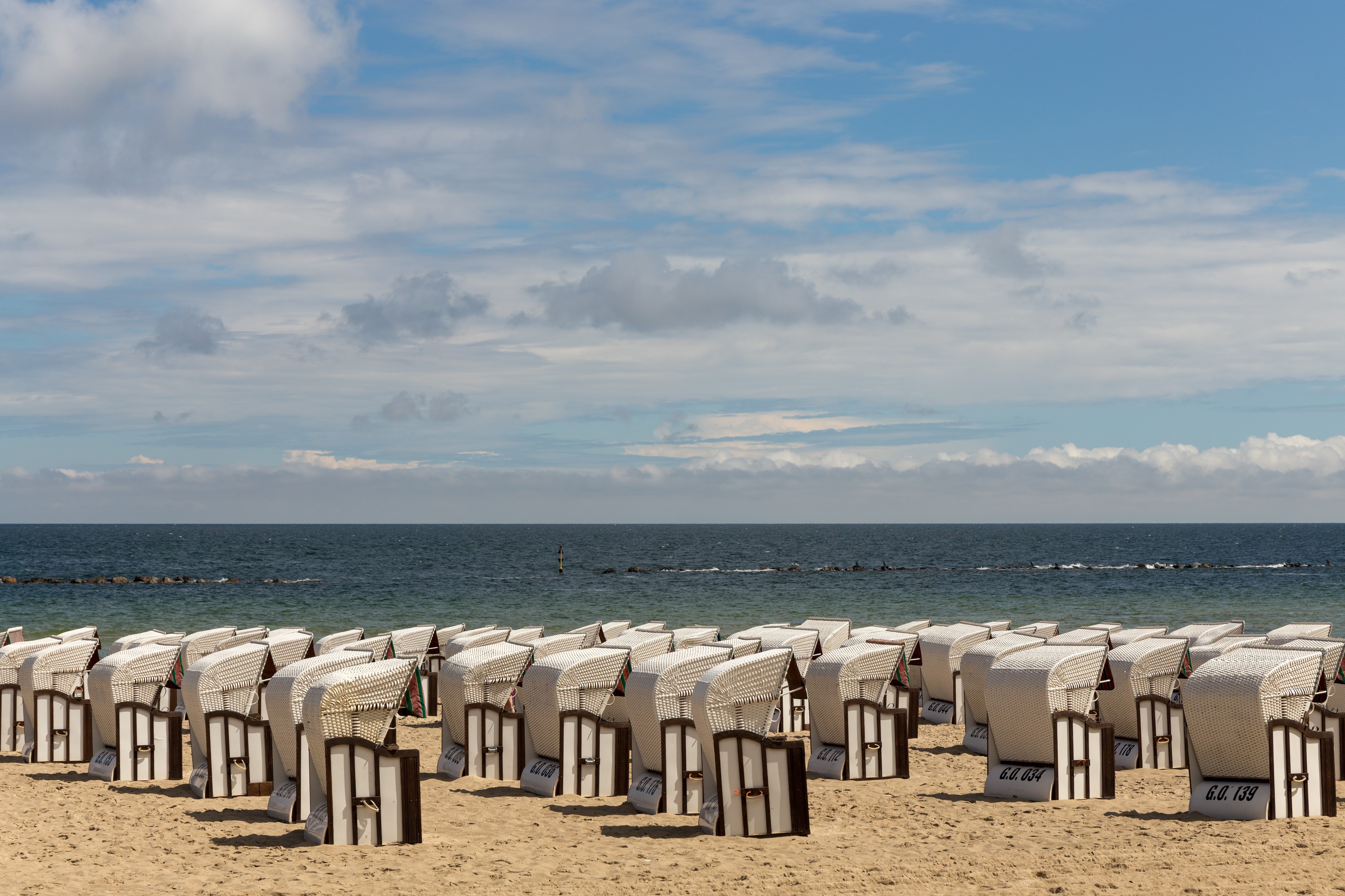 Strandkörbe in Sellin