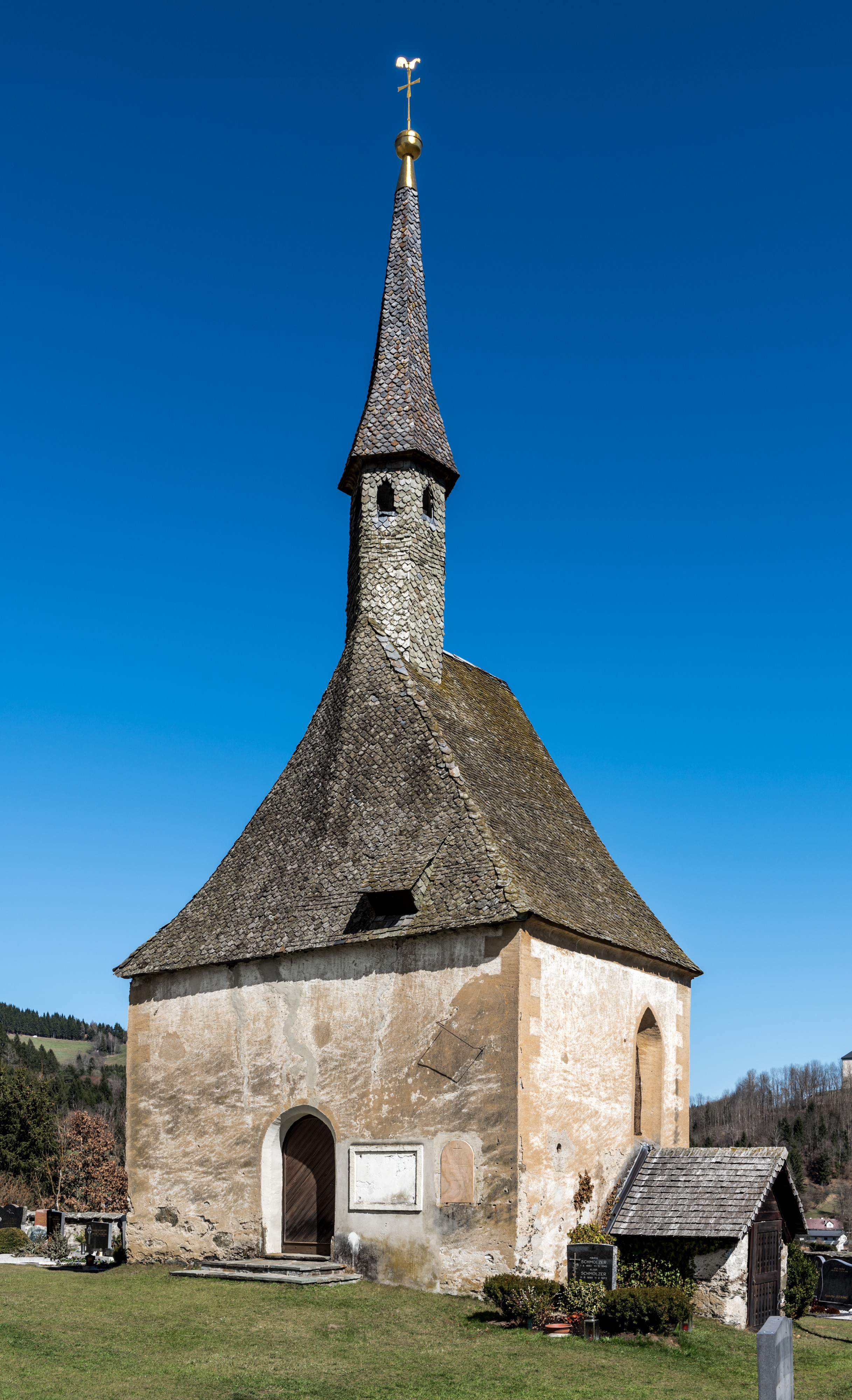 Strassburg Lieding Friedhof Karner SW-Ansicht 27032017 7152