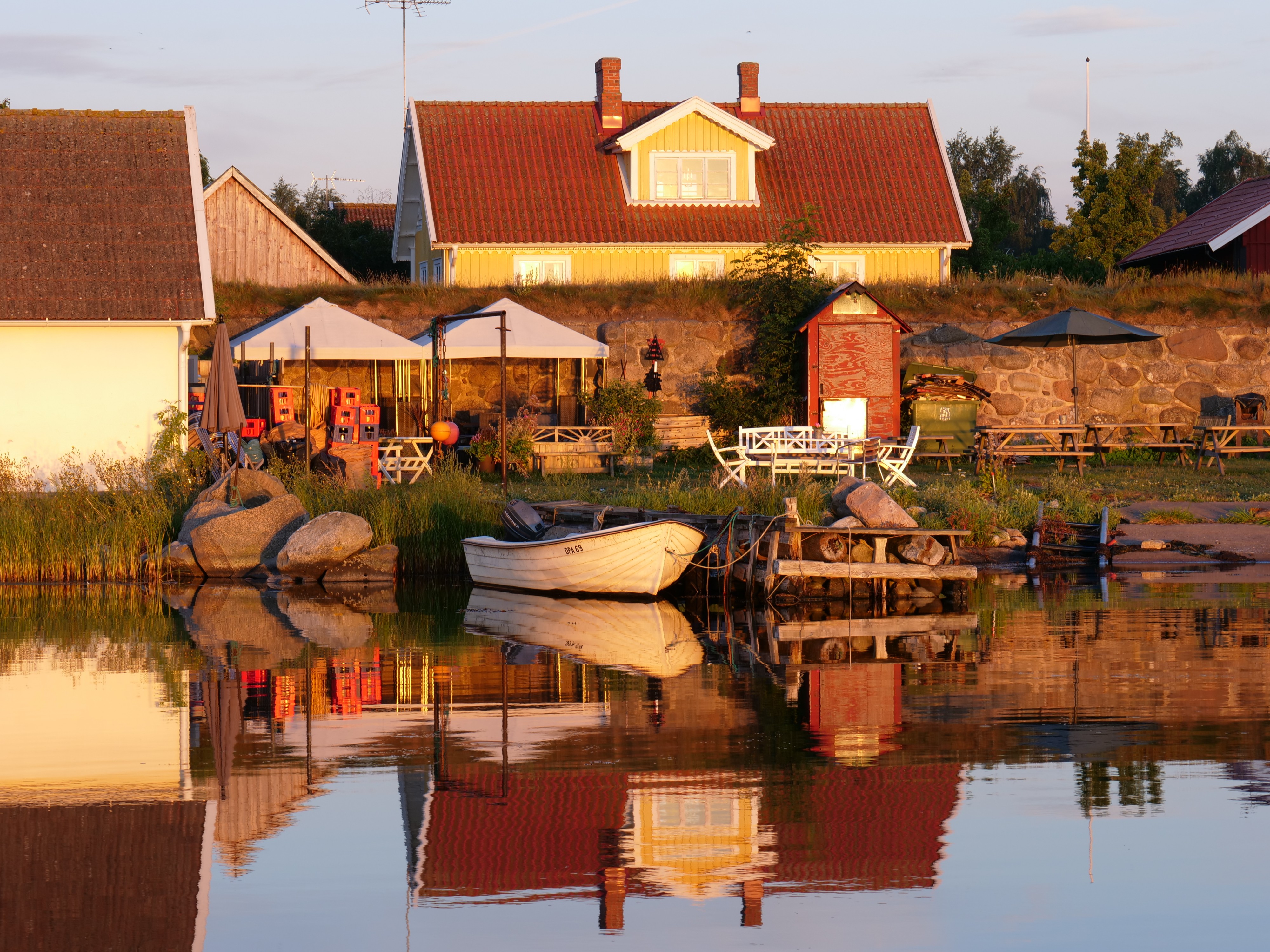 Sunrise in Kristianopel at Baltic sea 07