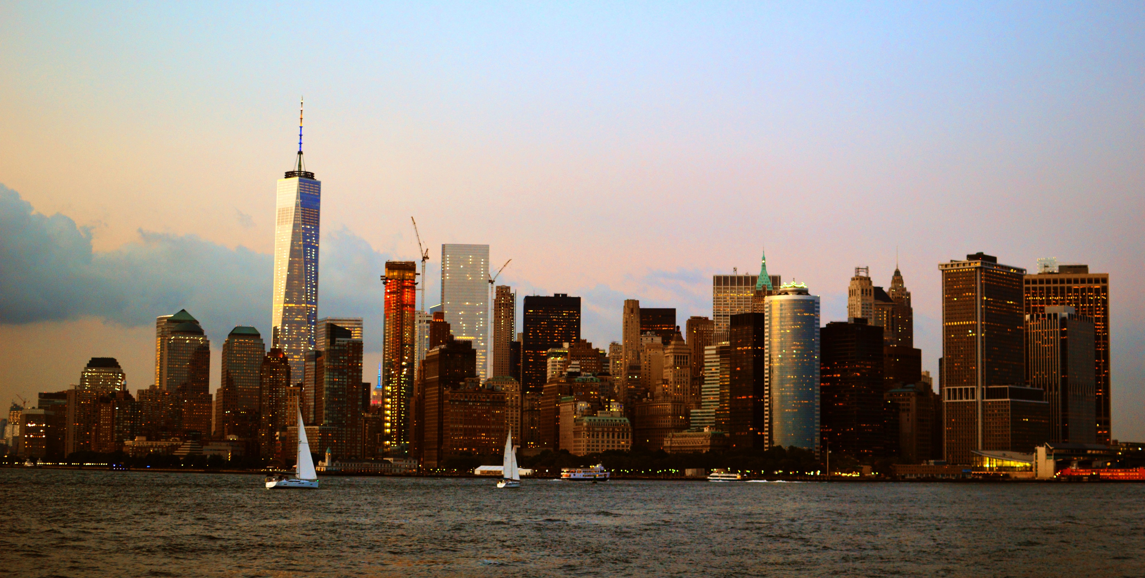 Sunset in Manhattan
