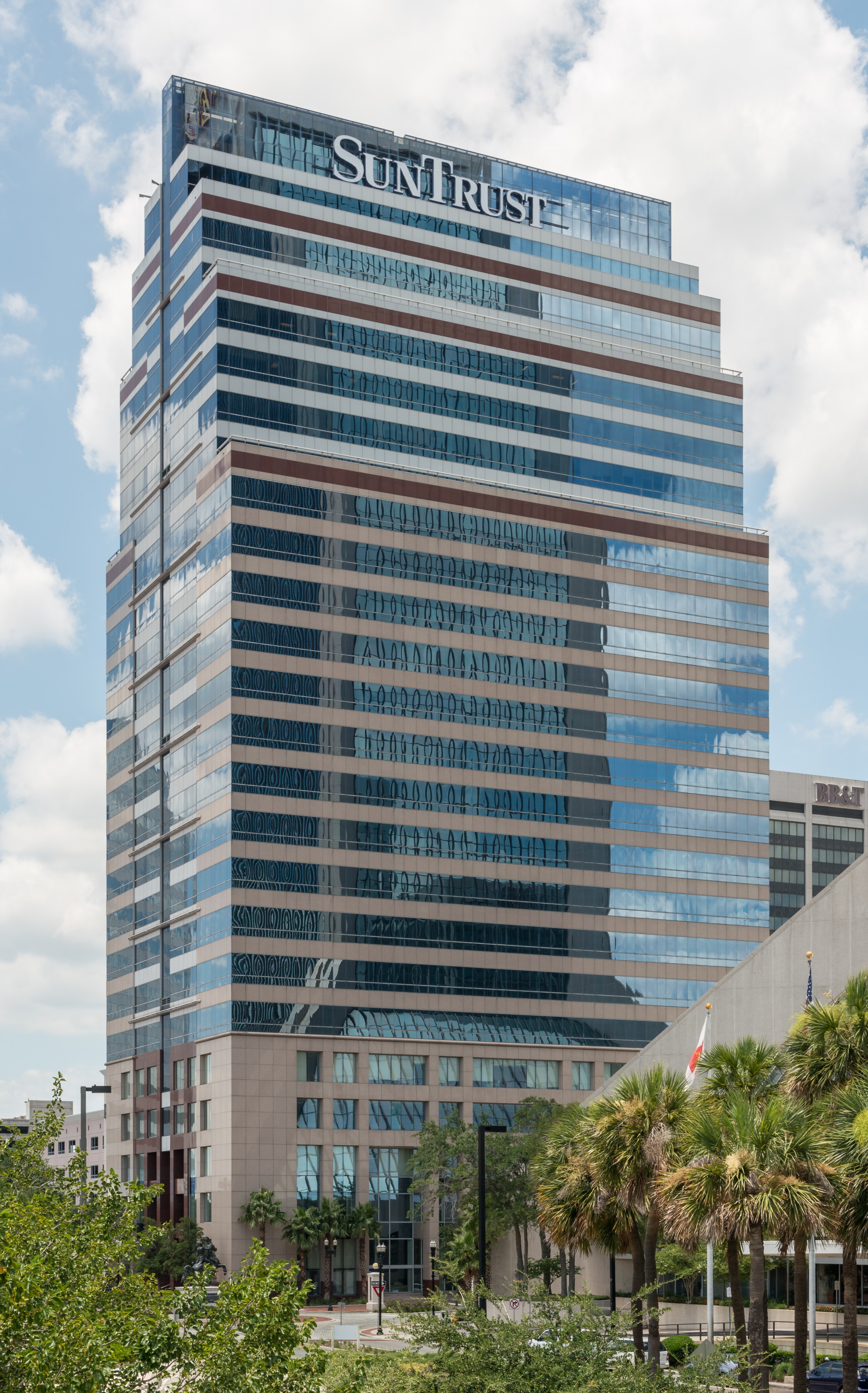 Suntrust Tower, Jacksonville FL, Southeast view 20160706 1