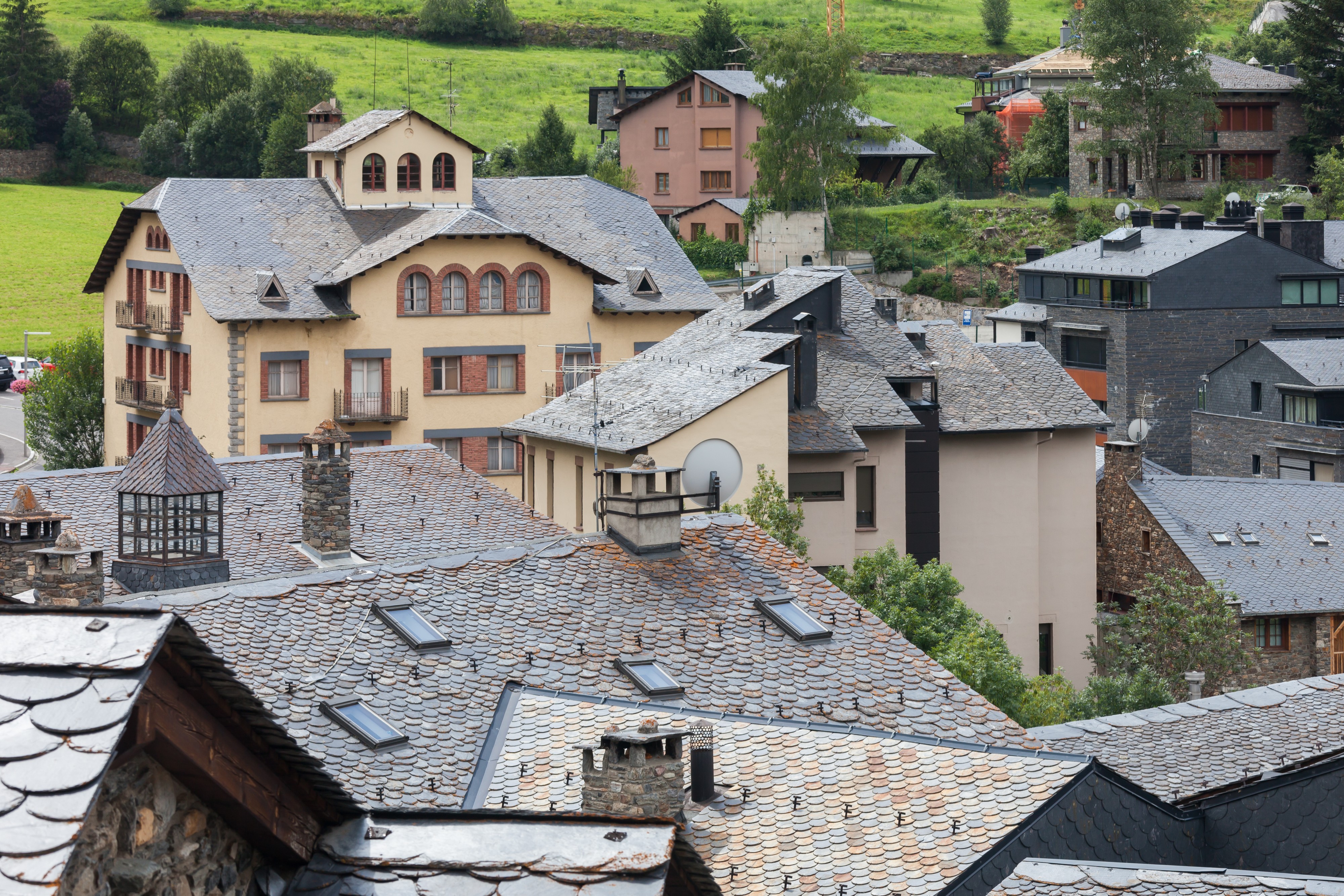 Tellados de Ordino. Andorra 203