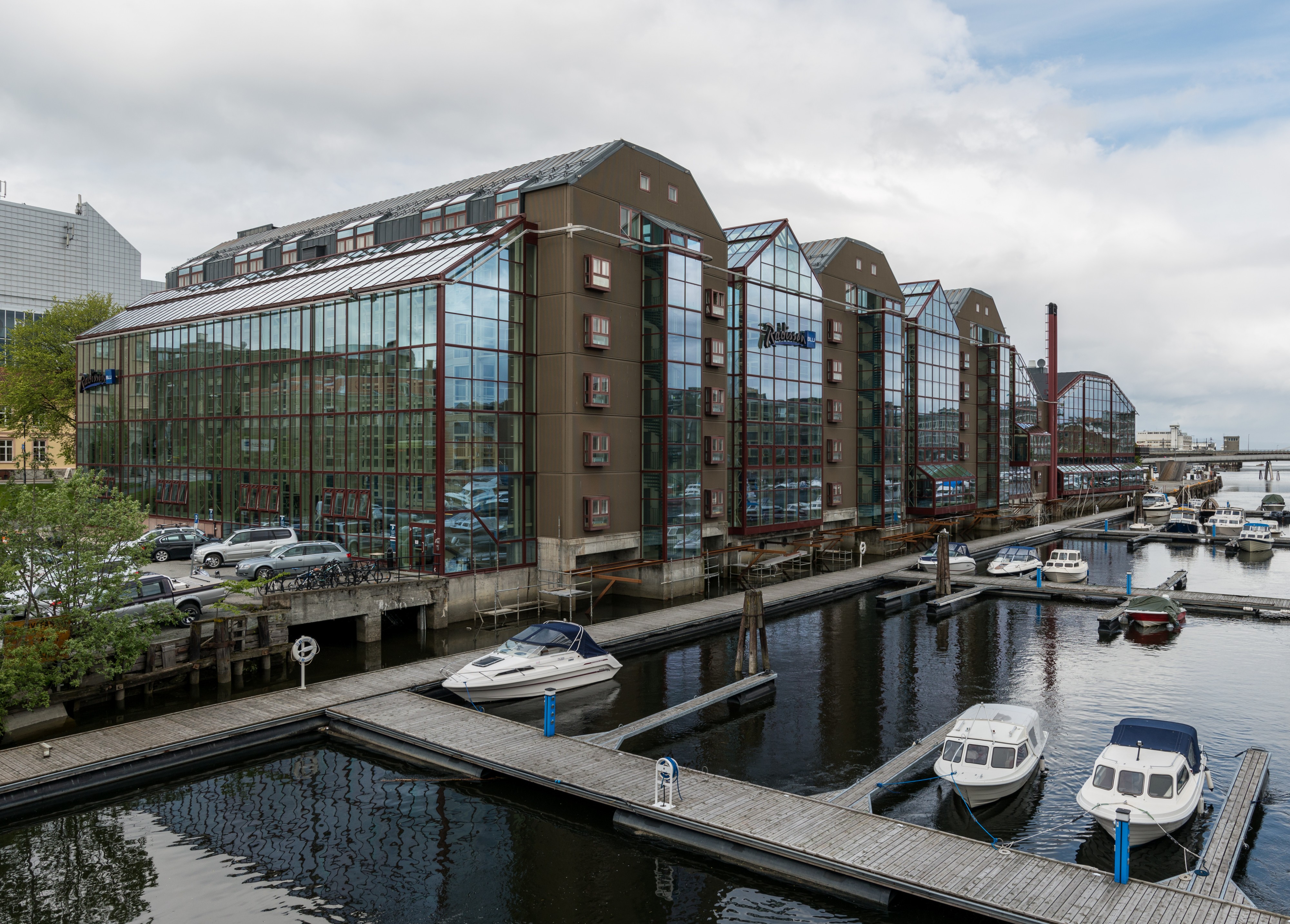 Trondheim Radisson Blu, Southeast view 20150605 1