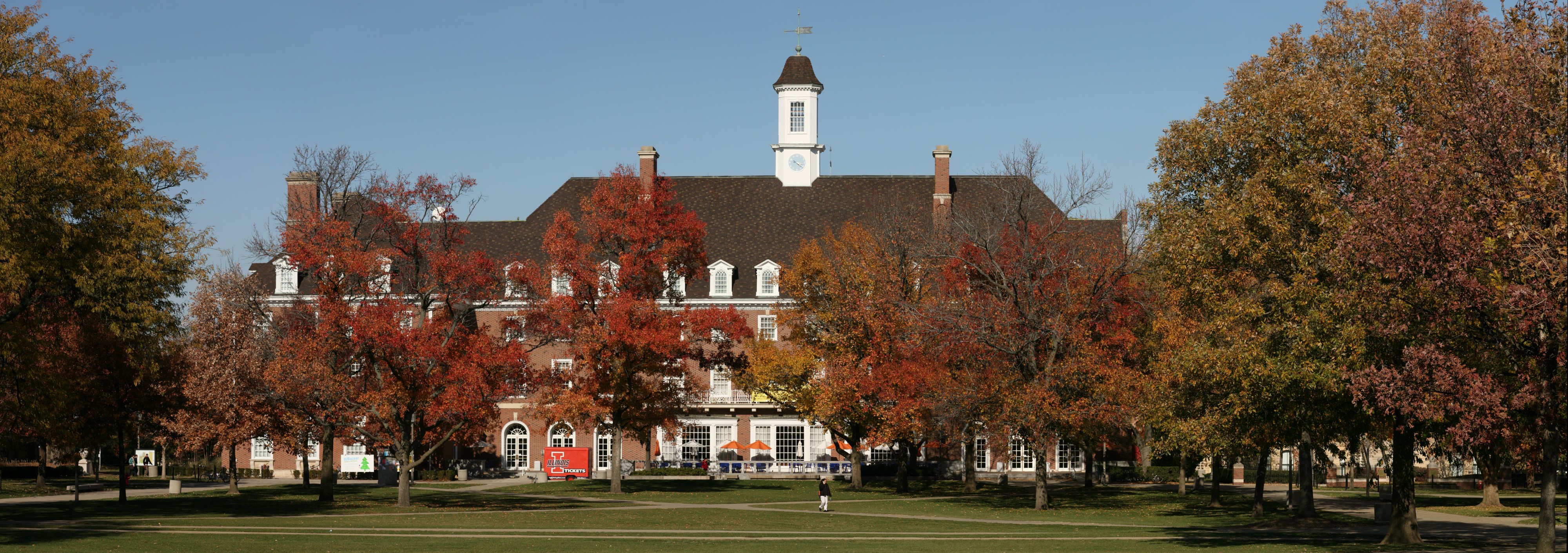 UIUC Illini Union and Main Quad