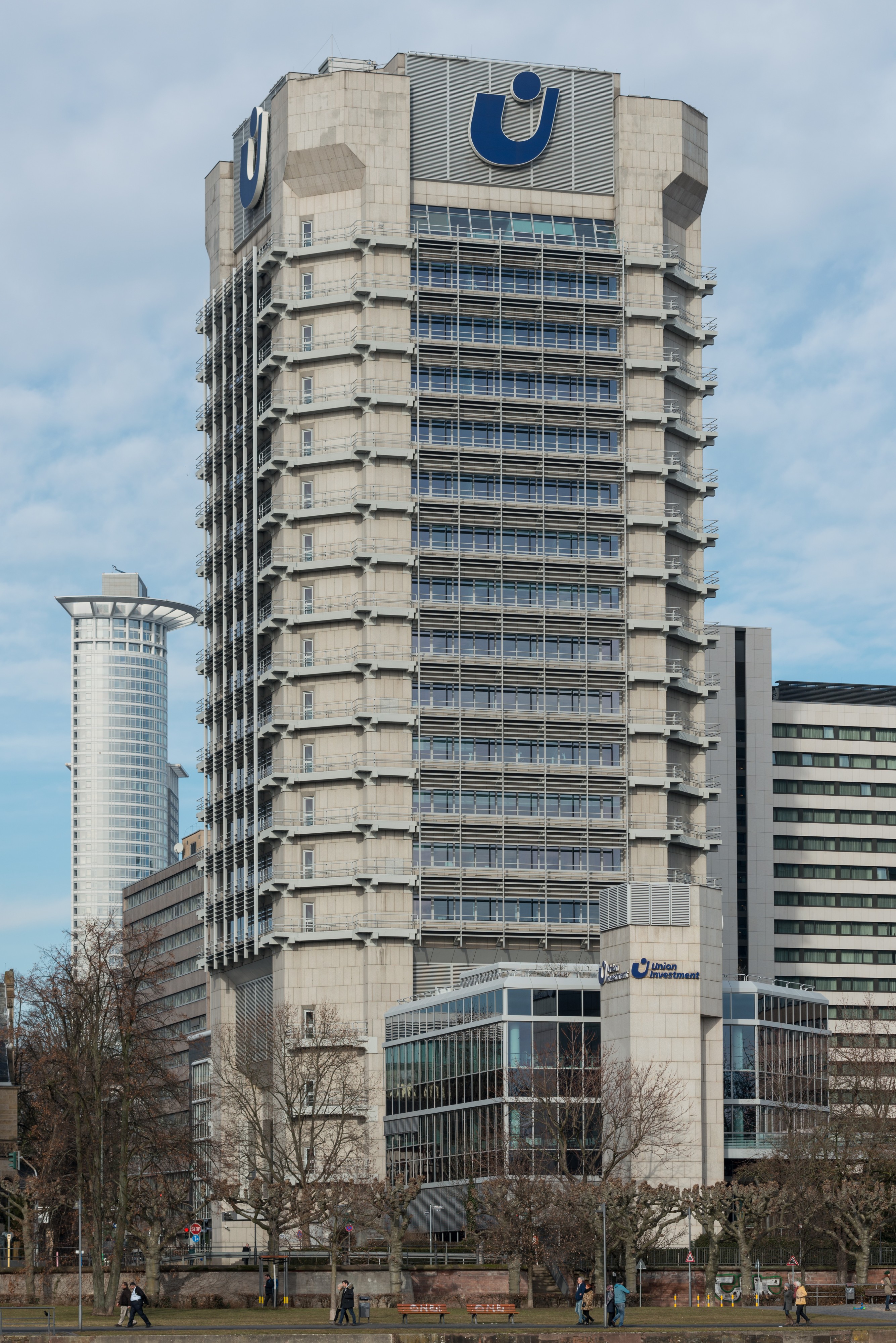 Union Investment-Hochhaus, Frankfurt, South view 20170205 1