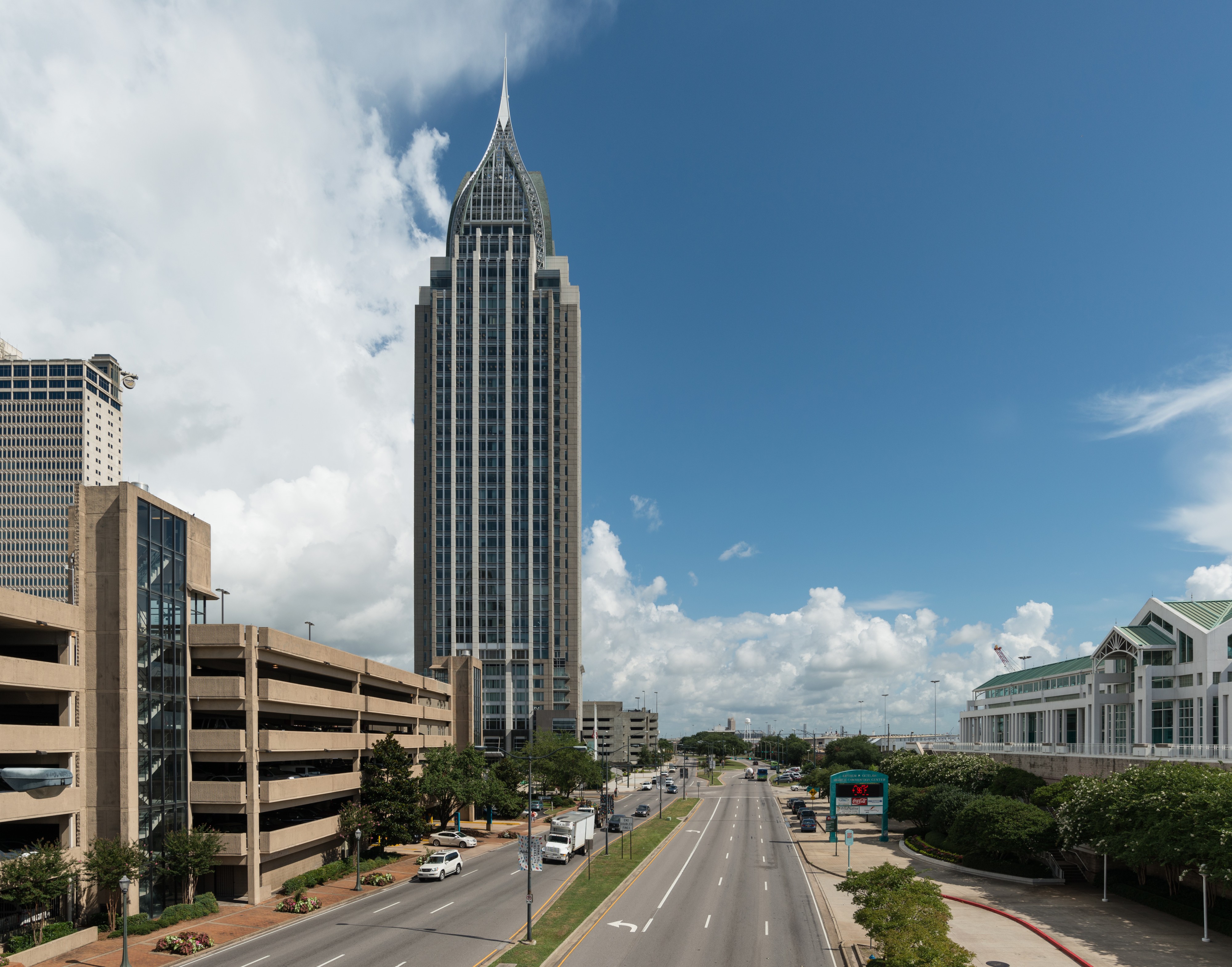 View of South Water St, Mobile 20160712 1