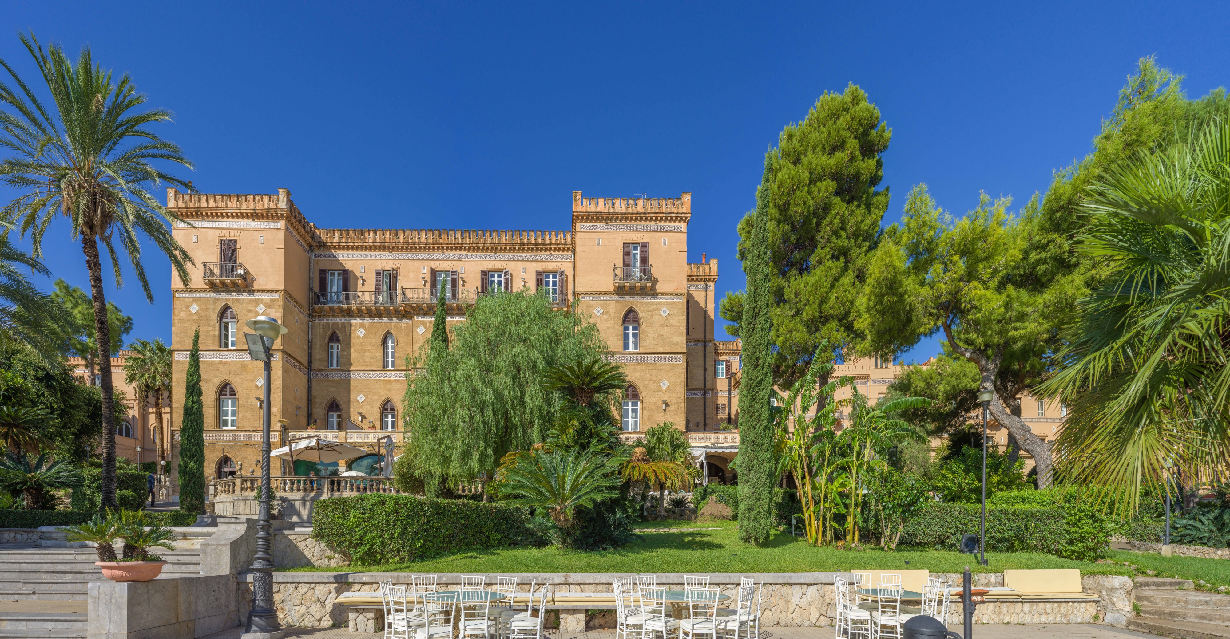 Villa Igiea a Palermo lato giardino