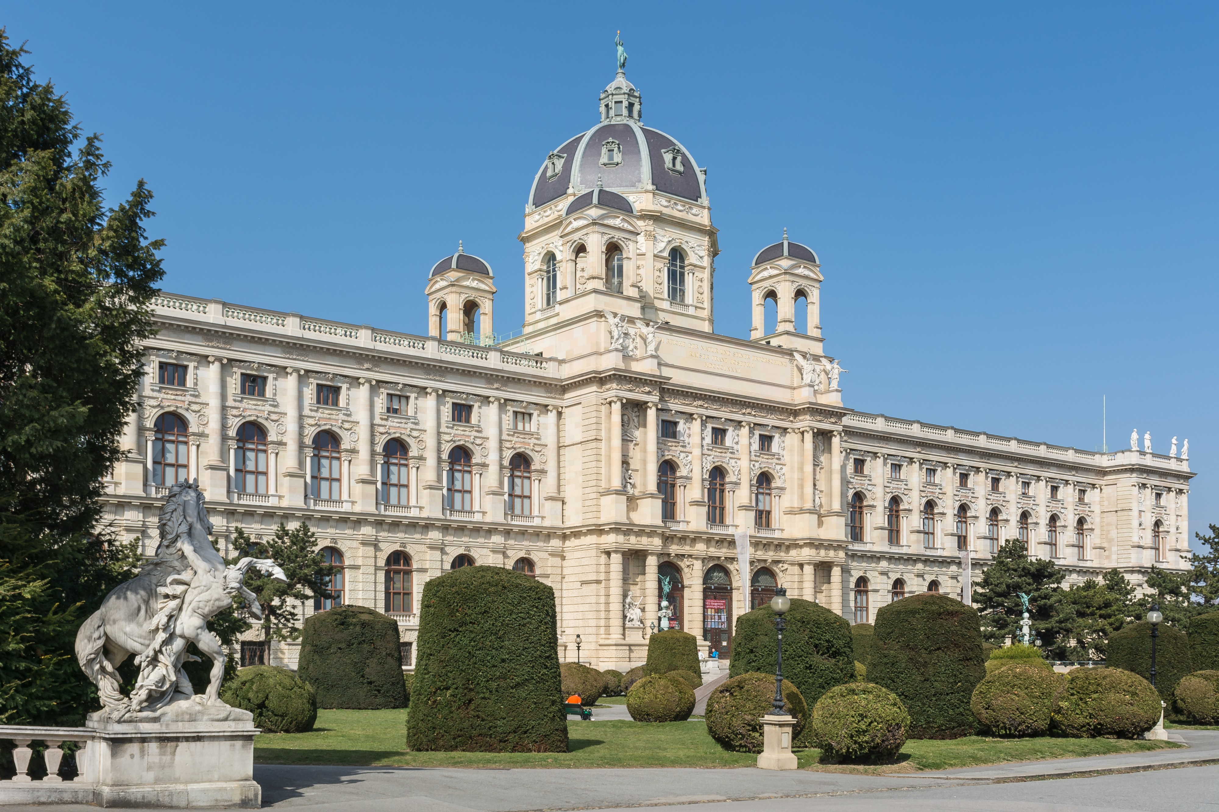 Wien Museumsplatz Maria Theresien Platz Naturhistorisches Museum