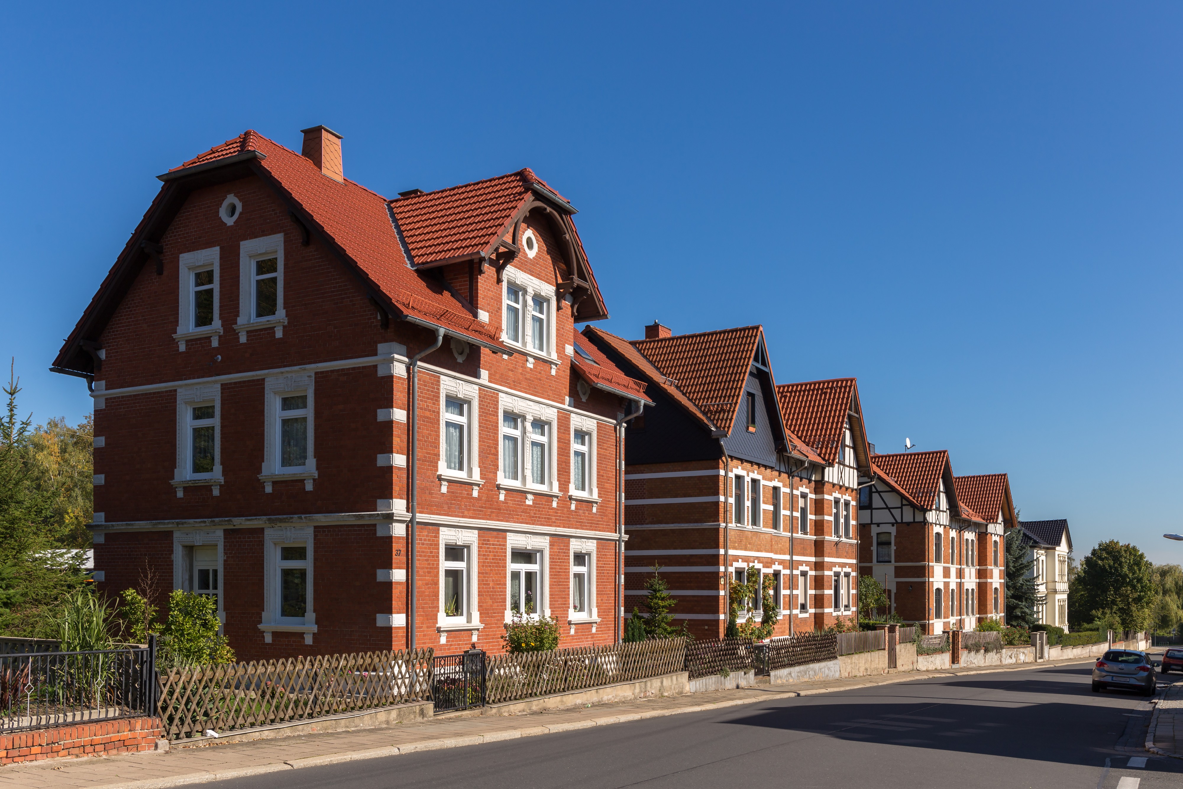 Wohnhäuser, Pößnecker Straße, Ranis, 151002, ako
