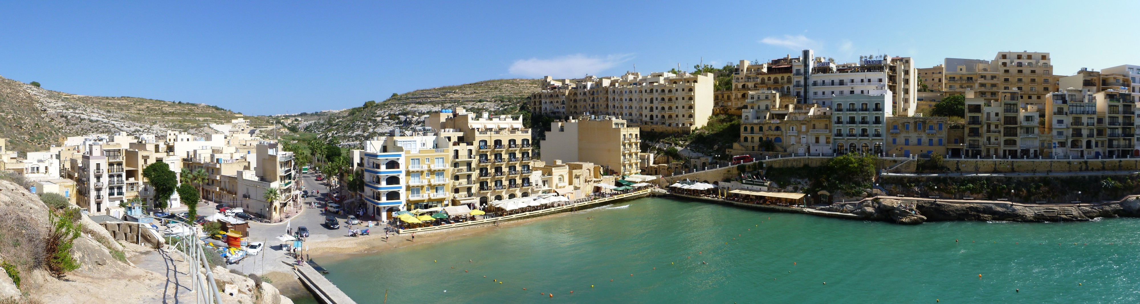 Xlendi Bucht Panorama
