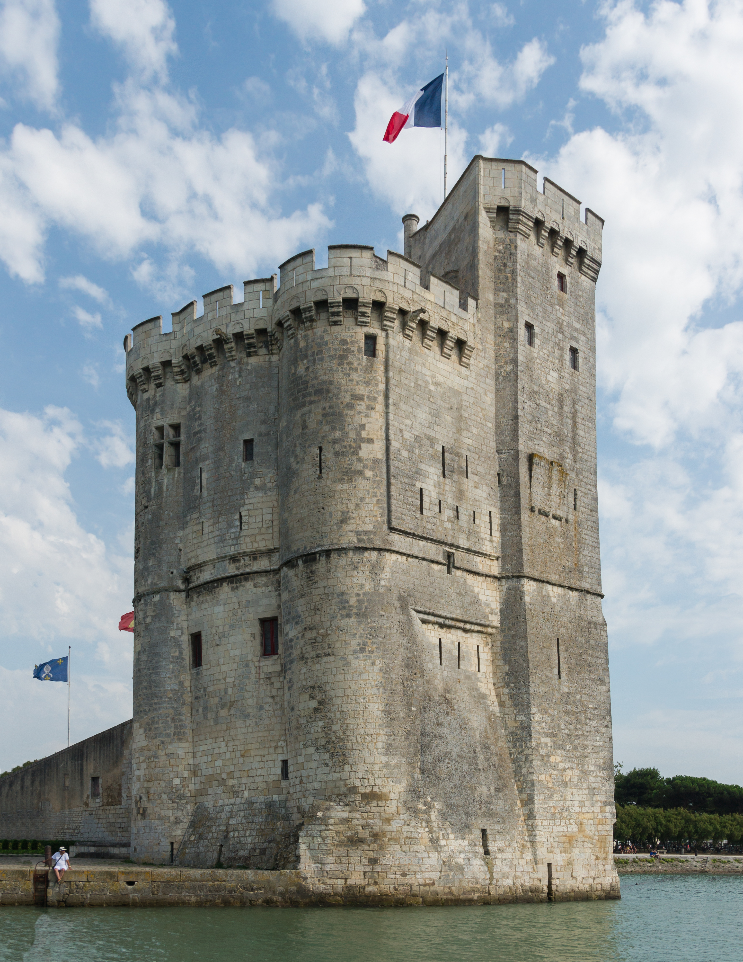 Tour Saint-Nicolas La Rochelle août 2015 Charente-Maritime