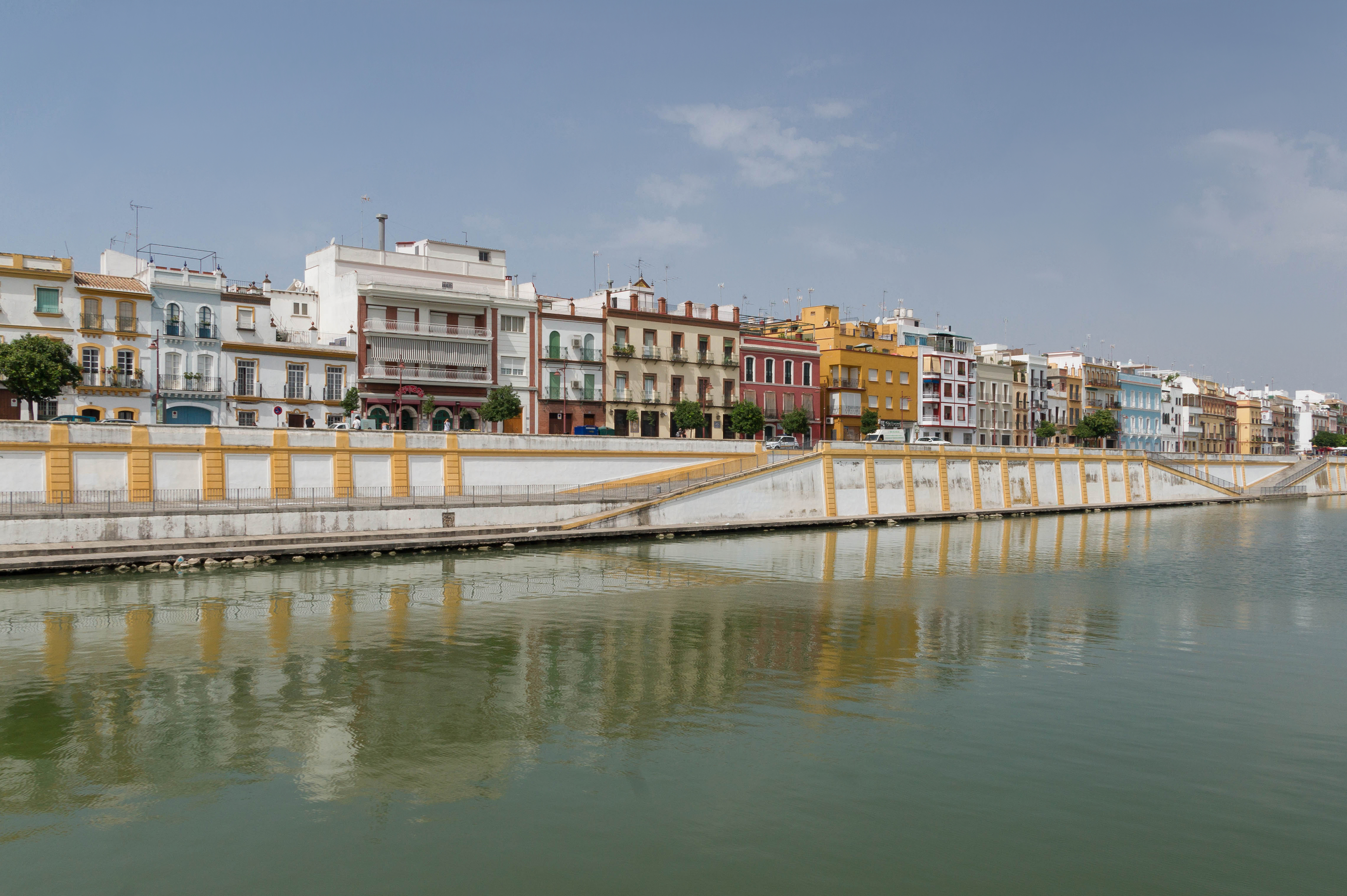 Triana embankment Seville Spain