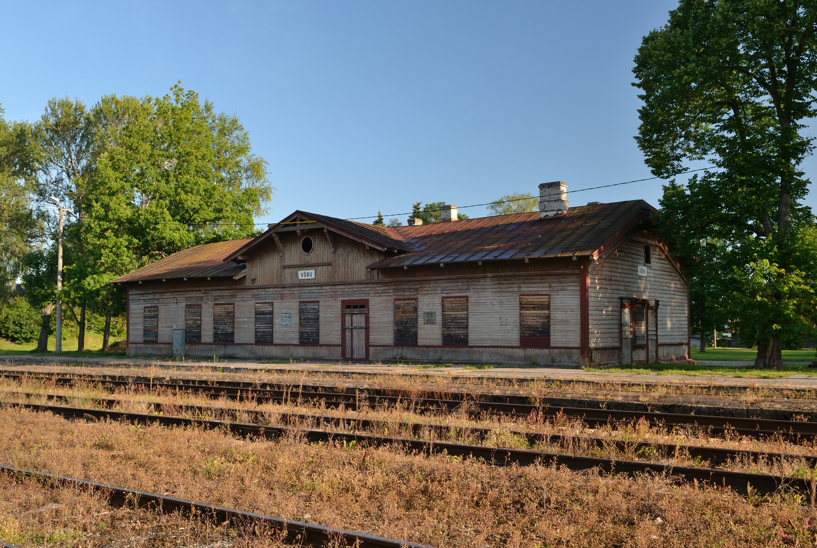 Võru jaamahoone
