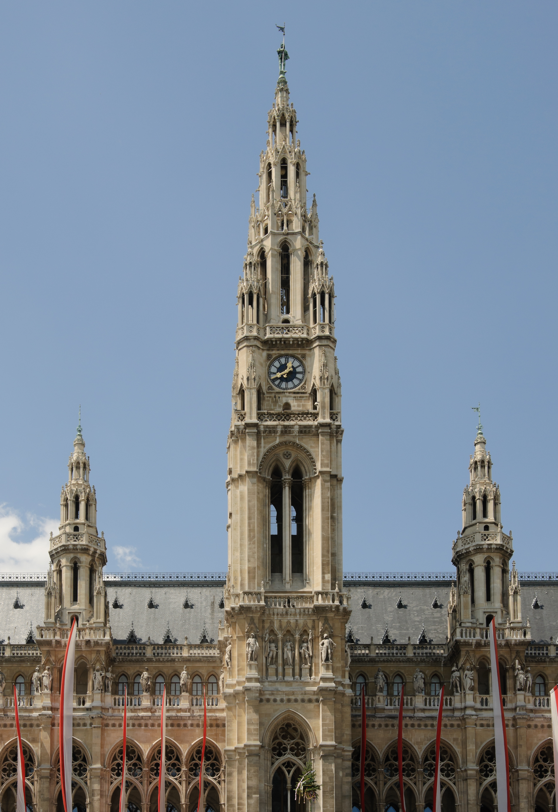 Vienna City Hall tower