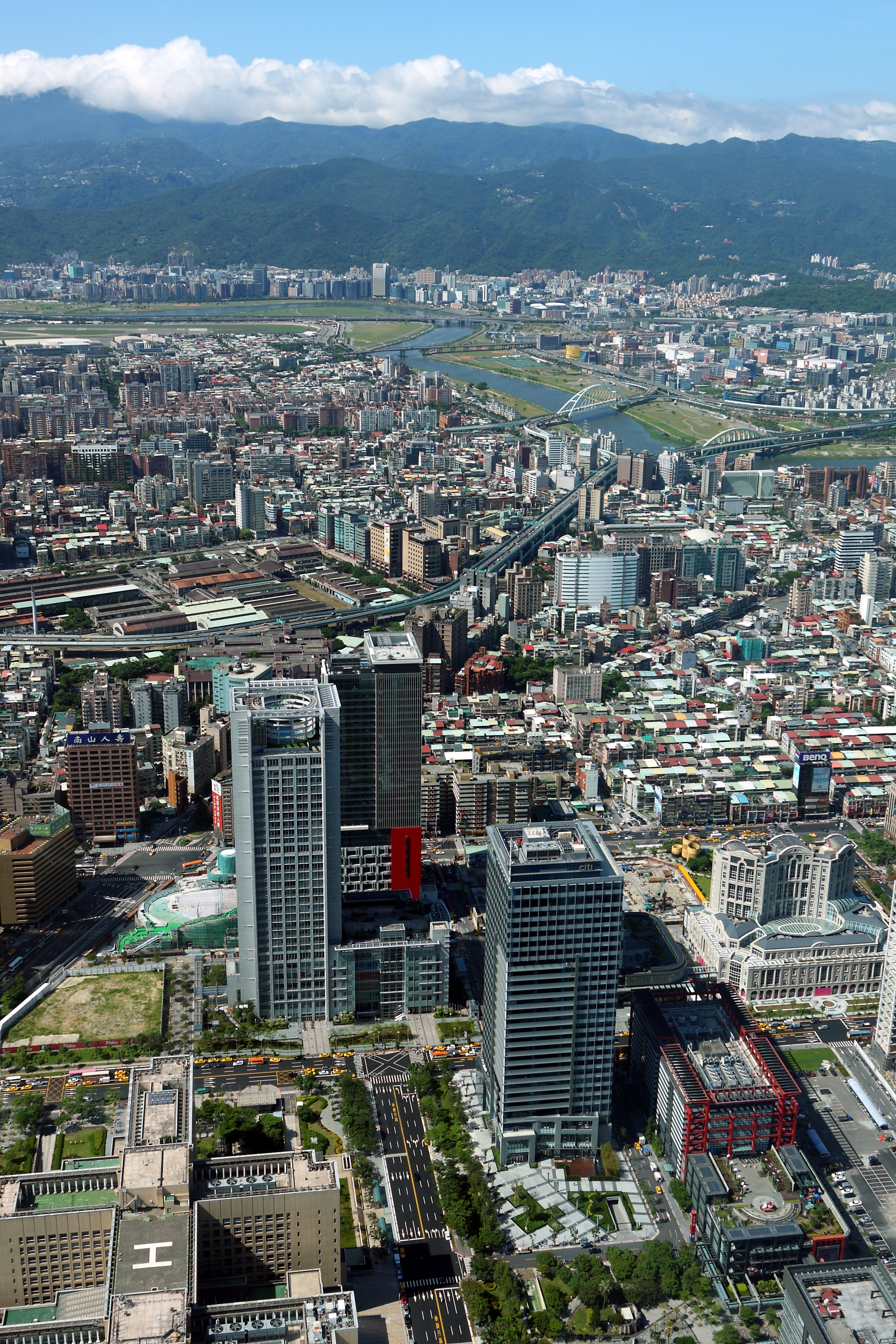 View from Taipei101 amk