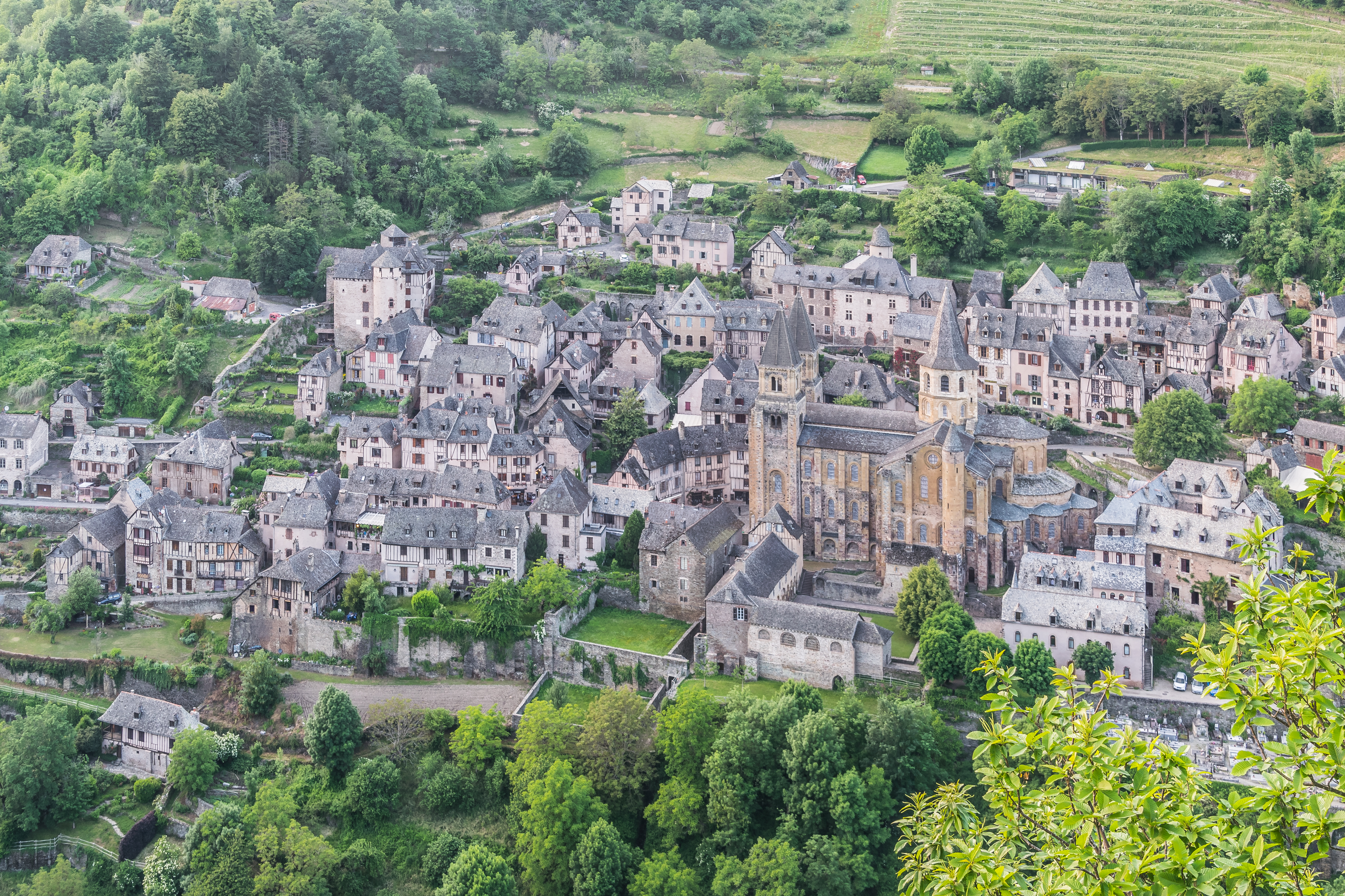 View of Conques 02