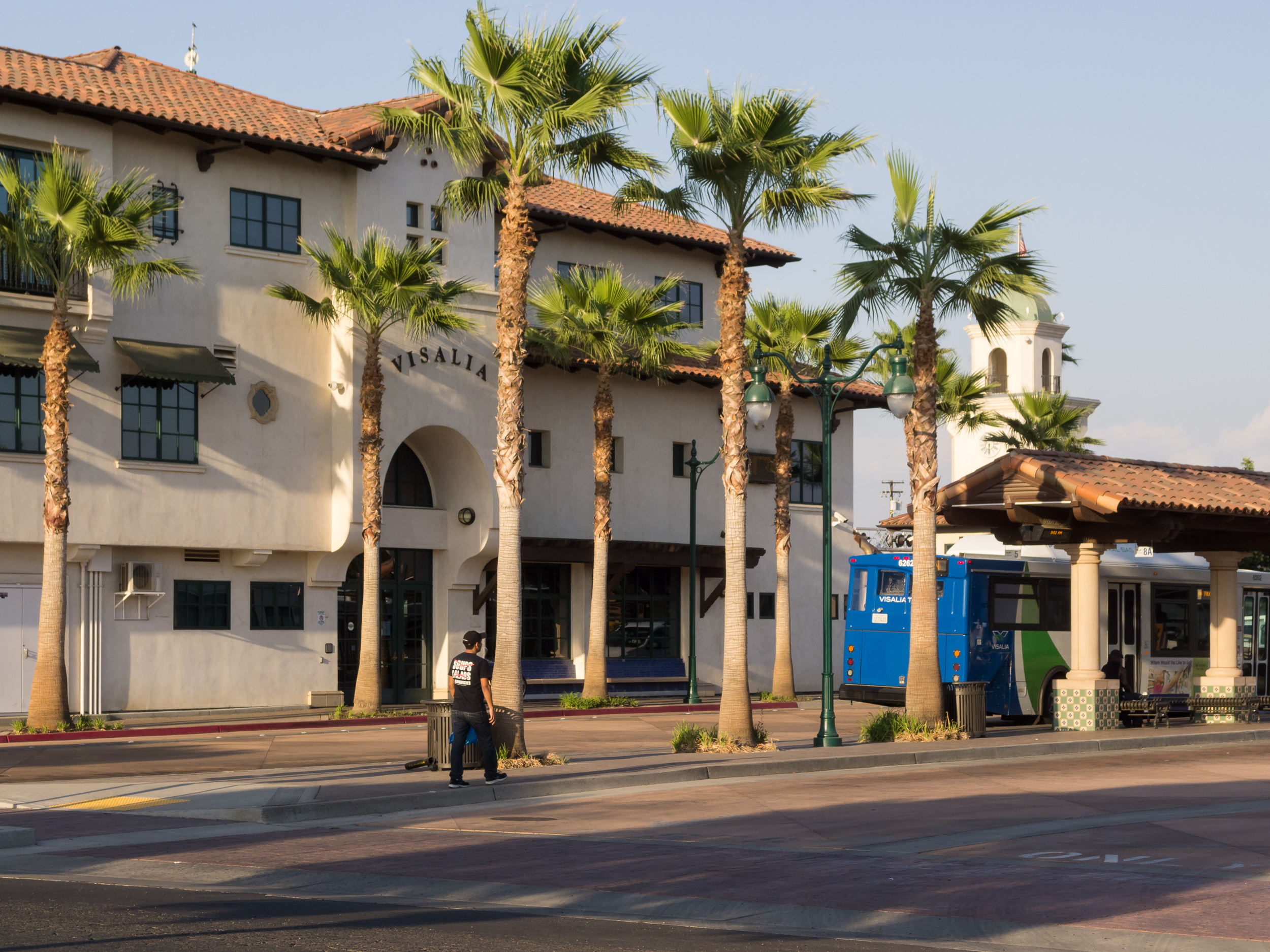 Visalia Bus Transit Center 2013
