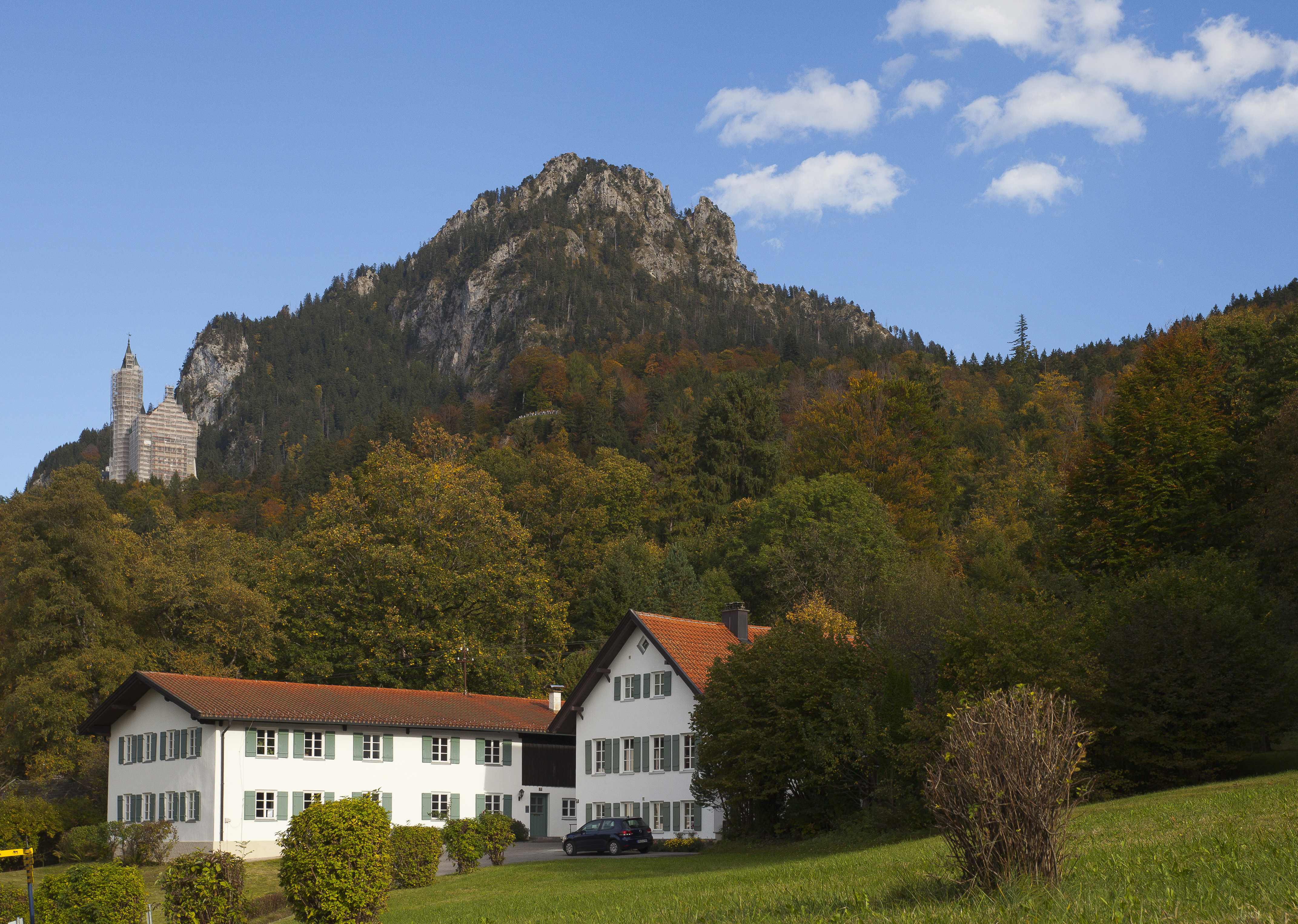 Vistas del castillo de Neuschwanstein, Alemania, 2012-10-06, DD 05